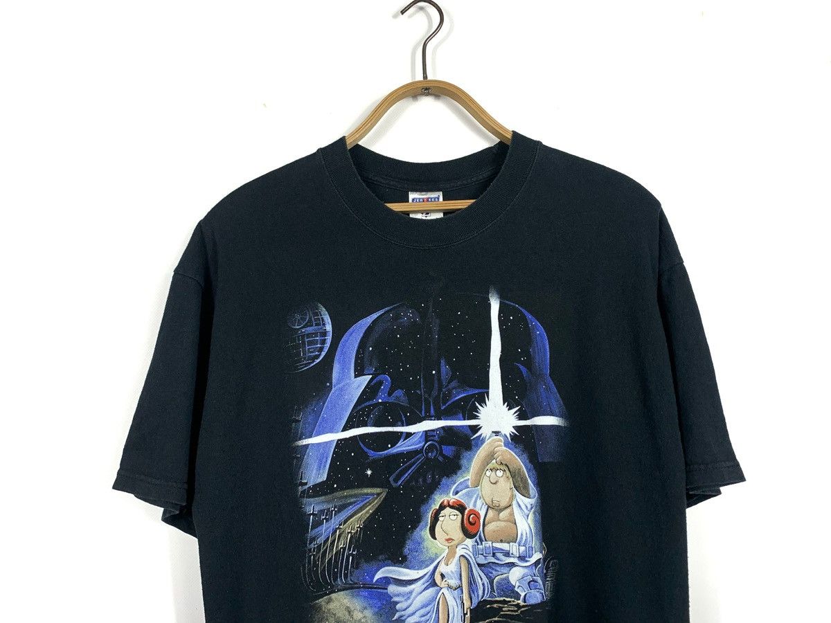 Cartoon Network Griffin Star Wars T-shirt 2007 cartoon Logo Darth Vader Size US L / EU 52-54 / 3 - 2 Thumbnail