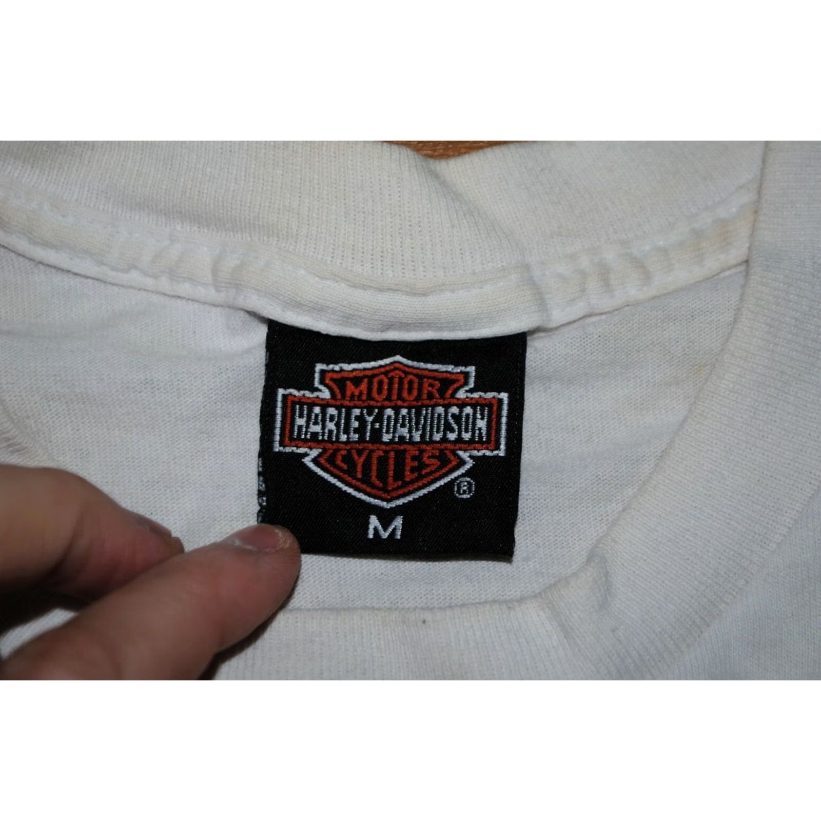 Harley Davidson VINTAGE Harley-Davidson Shirt M Adult Medium Black 1996 Scott Jacobs artwear Mens T-shirt HD Size US M / EU 48-50 / 2 - 4 Thumbnail