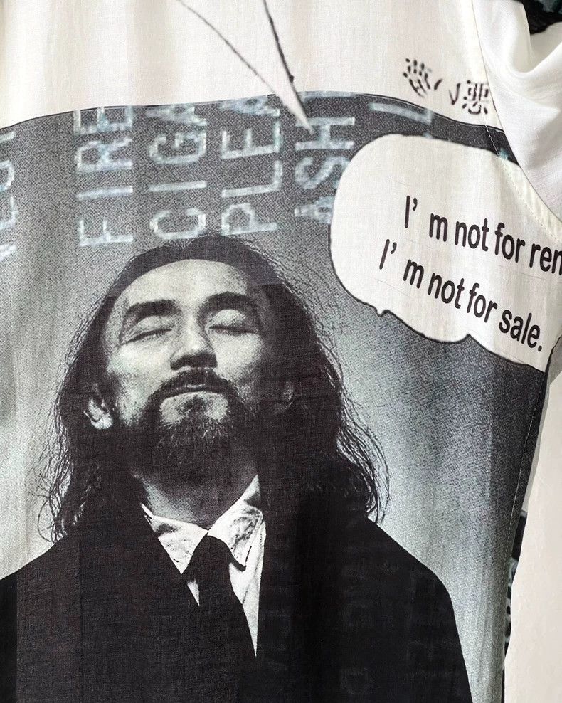 Yohji Yamamoto yohji yamamotoPrinted gown shirt 2503-Nextarrow Size US L / EU 52-54 / 3 - 4 Thumbnail