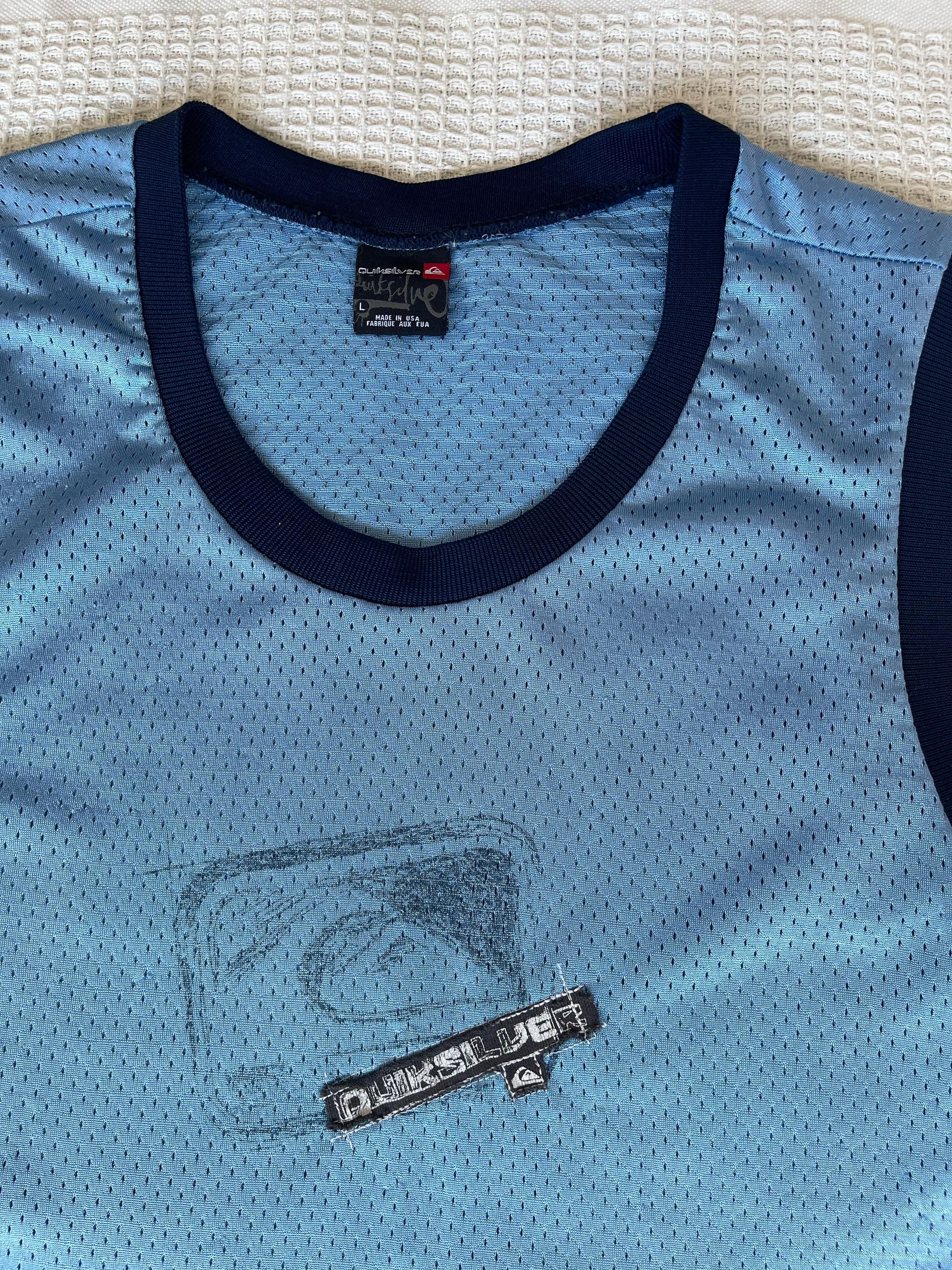 Quiksilver Vintage’90s🔥QUIKSIKVER🔥Canter Logo Singlet Jersey Size US L / EU 52-54 / 3 - 12 Thumbnail