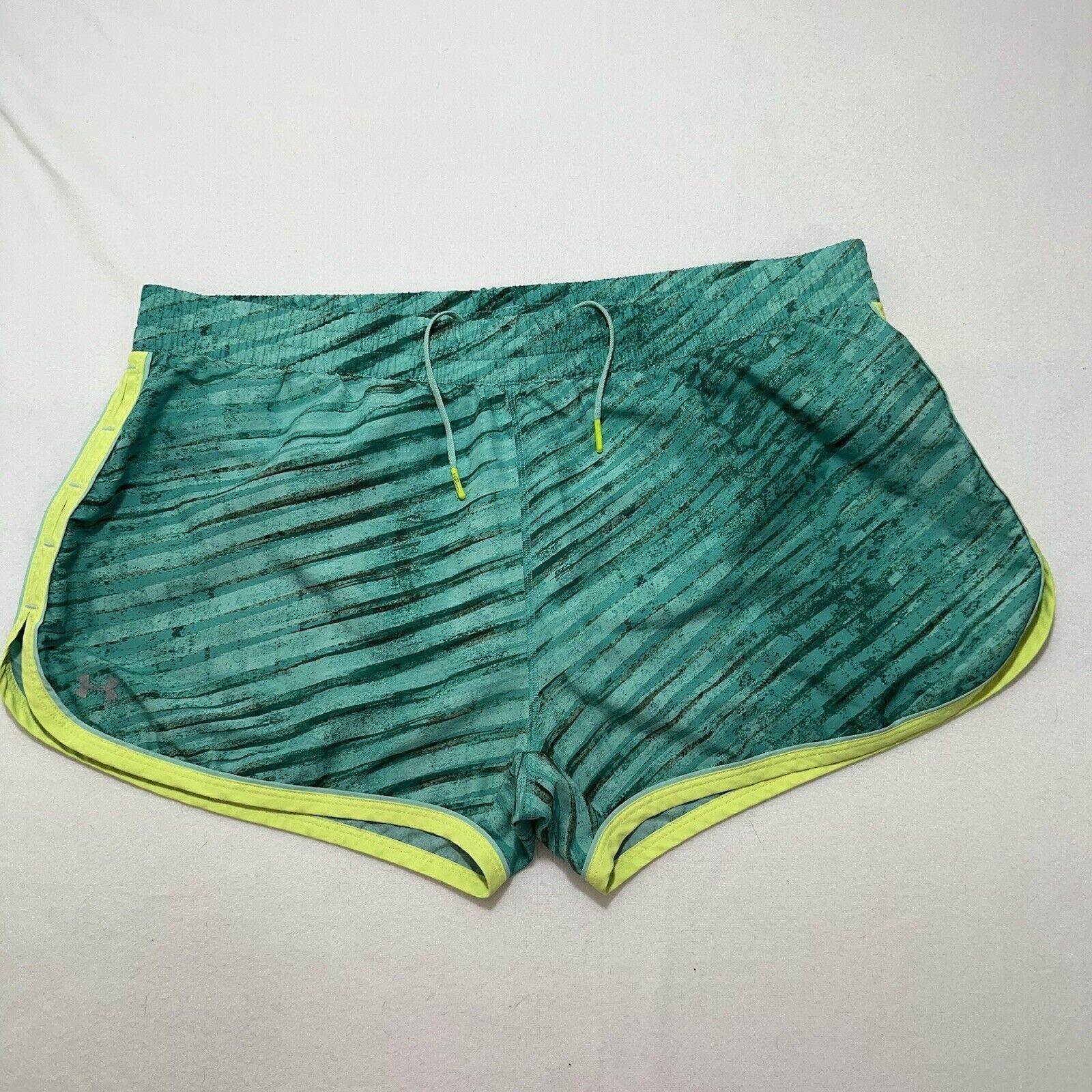 Under Armour Under Armour XL Fitted Running Shorts Teal Athletic 3 Inseam Size 38" / US 16 / IT 52 - 1 Thumbnail