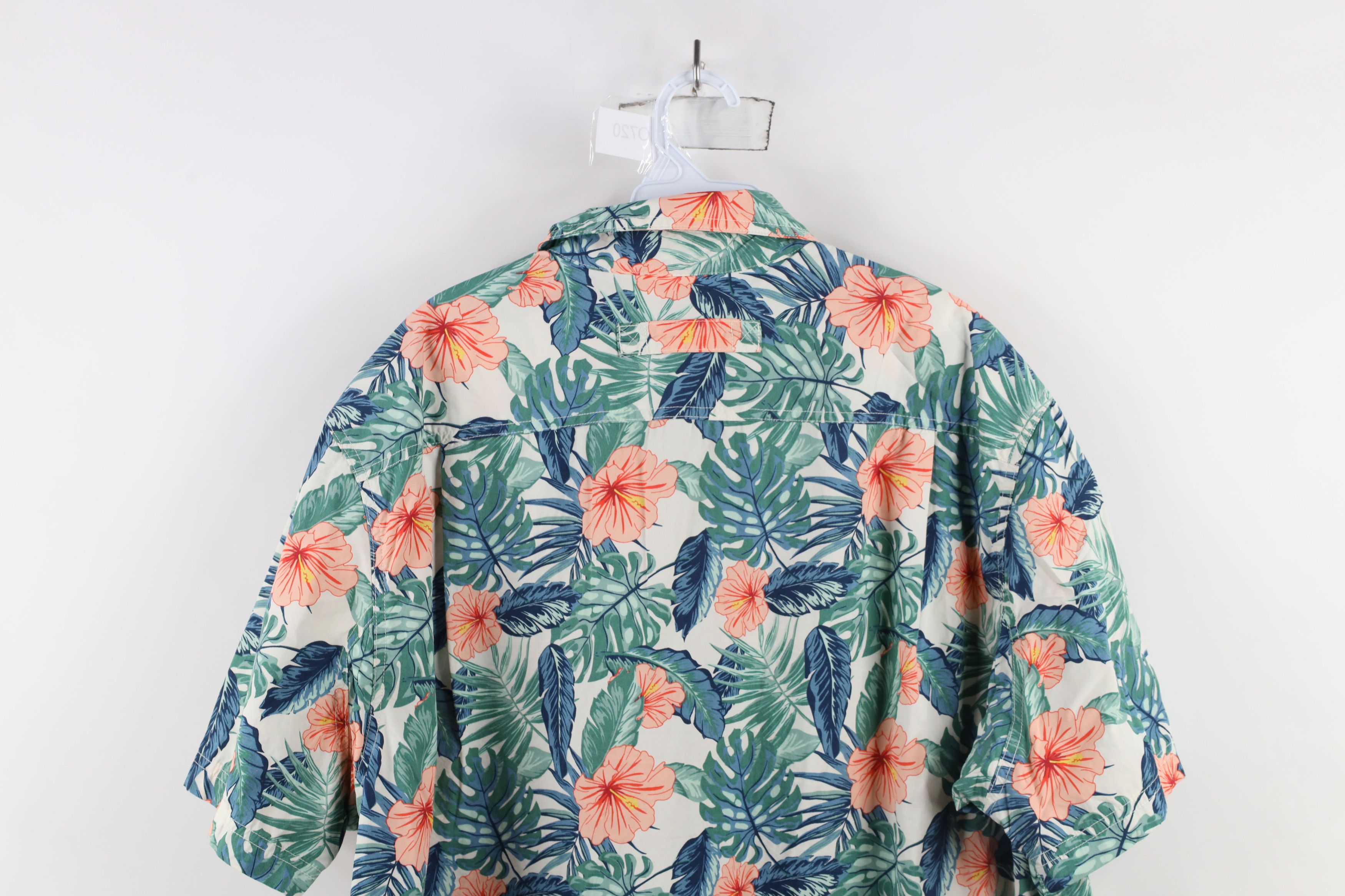 Duluth Trading Company × Vintage Duluth Trading Co BBQ Flower Hawaiian Collared Button Shirt Size US XL / EU 56 / 4 - 8 Thumbnail