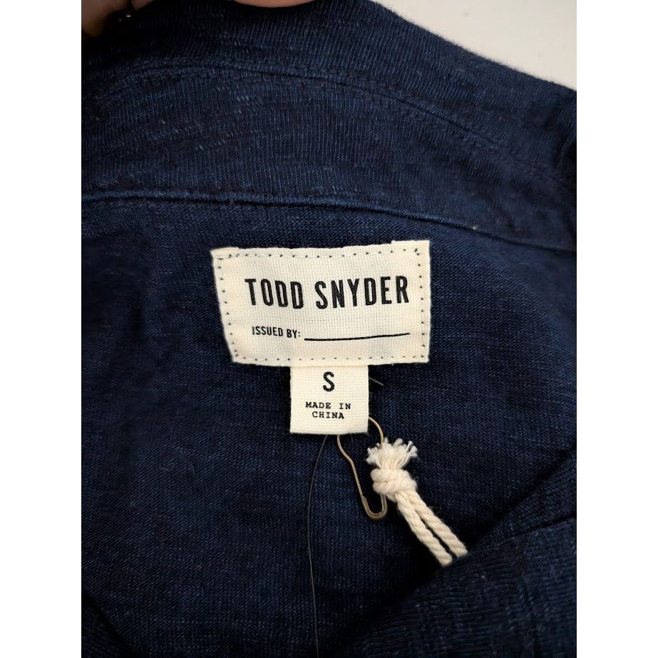 Todd Snyder o1rshd1 CC20 Montauk Polo Shirt in Indigo Size US S / EU 44-46 / 1 - 9 Thumbnail