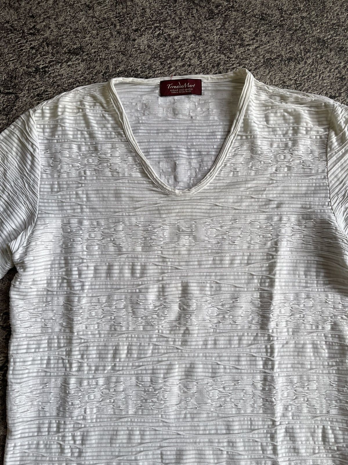 Tornado Mart 1990s Tornado Mart Textured Weave Shirt Size US M / EU 48-50 / 2 - 2 Thumbnail
