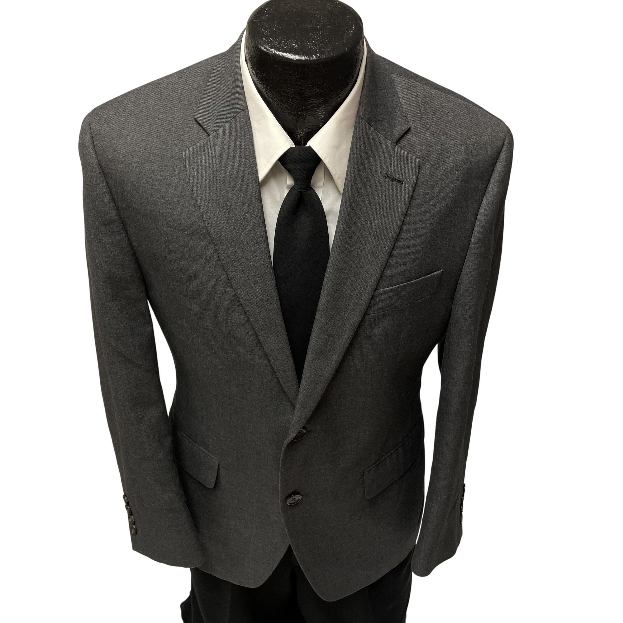 Chaps Ralph Lauren Chaps Ralph Lauren Charcoal Sport Coat MODERN Slim Jacket Size 38S - 1 Thumbnail