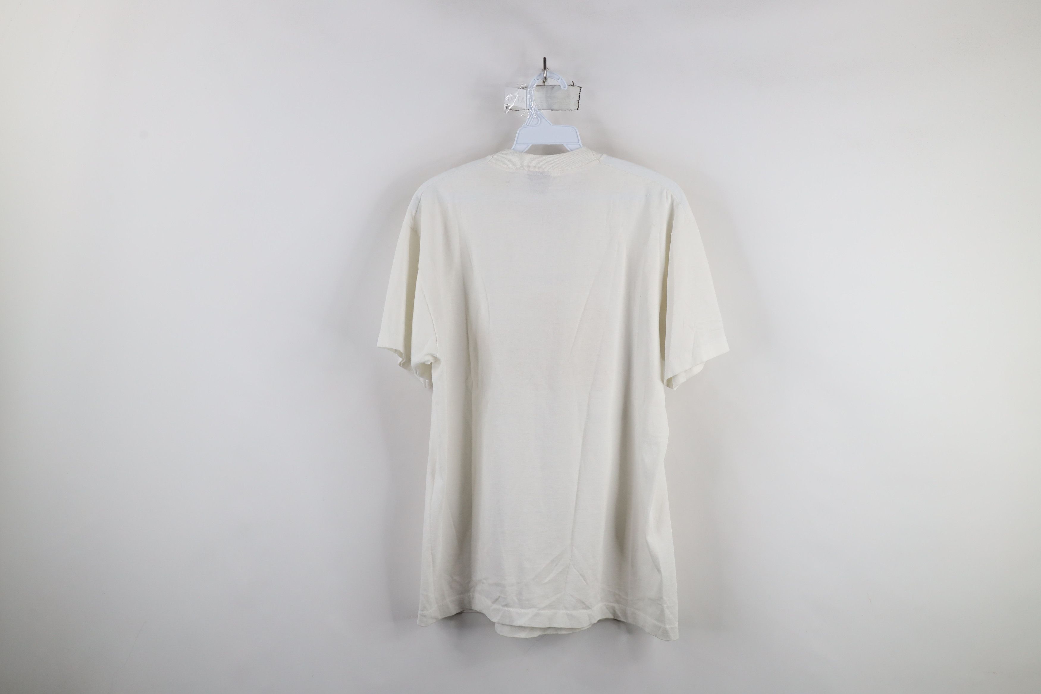 Vintage Vintage 90s Bear With Me Not A Morning Person T-Shirt USA Size L / US 10 / IT 46 - 9 Thumbnail