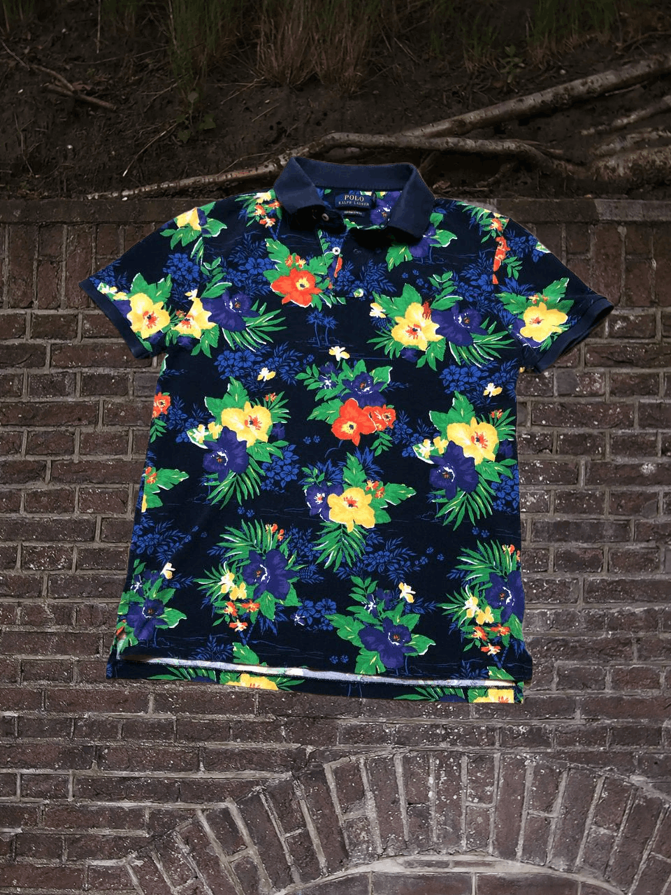 Polo Ralph Lauren Y2K T-shirt Polo Ralph Lauren Vintage Hawaiian polo Size US M / EU 48-50 / 2 - 1 Thumbnail