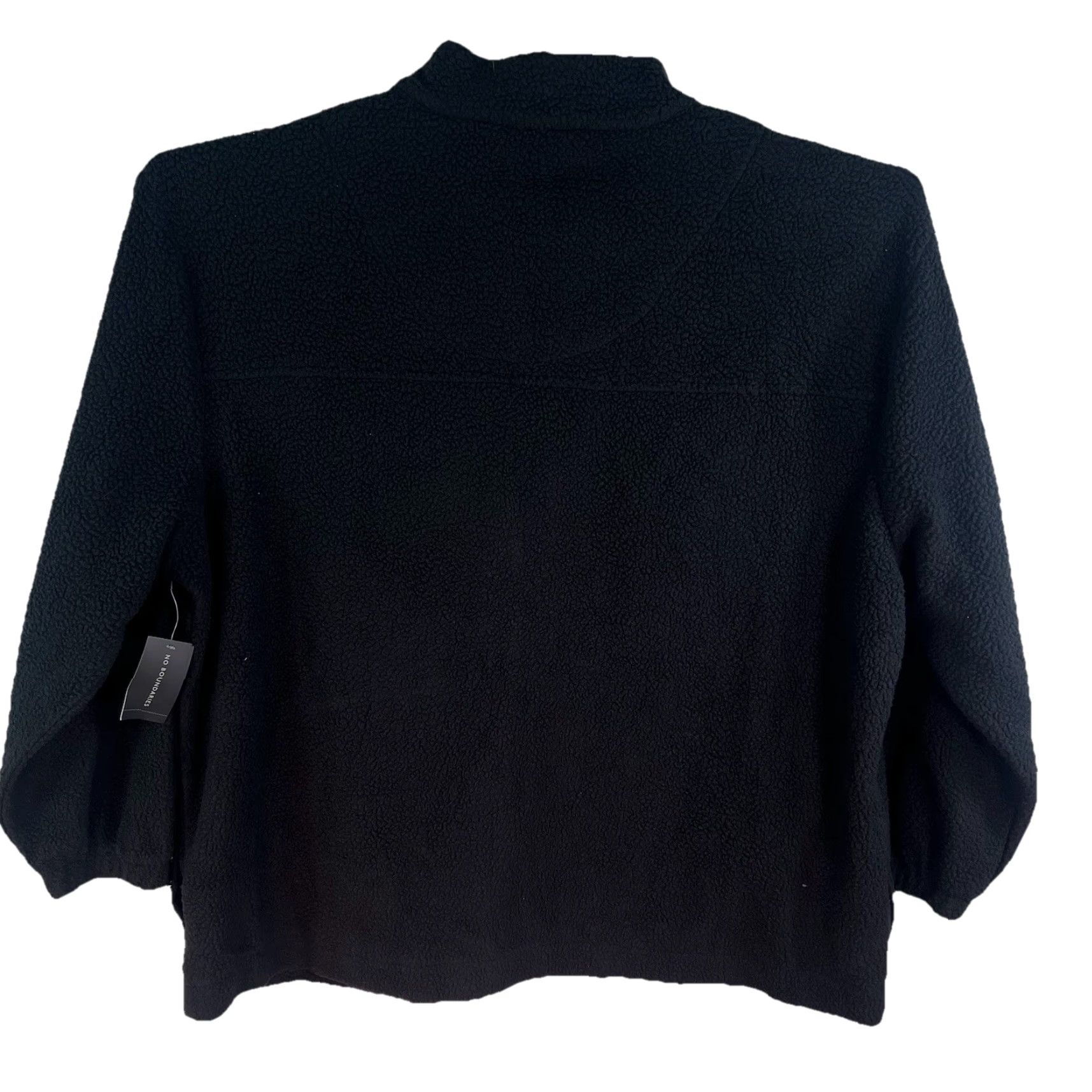 Vintage No Boundaries Full Zip Geometric Fleece Trucker Jacket Mens 3XL Black NWT Size US XXL / EU 58 / 5 - 6 Thumbnail