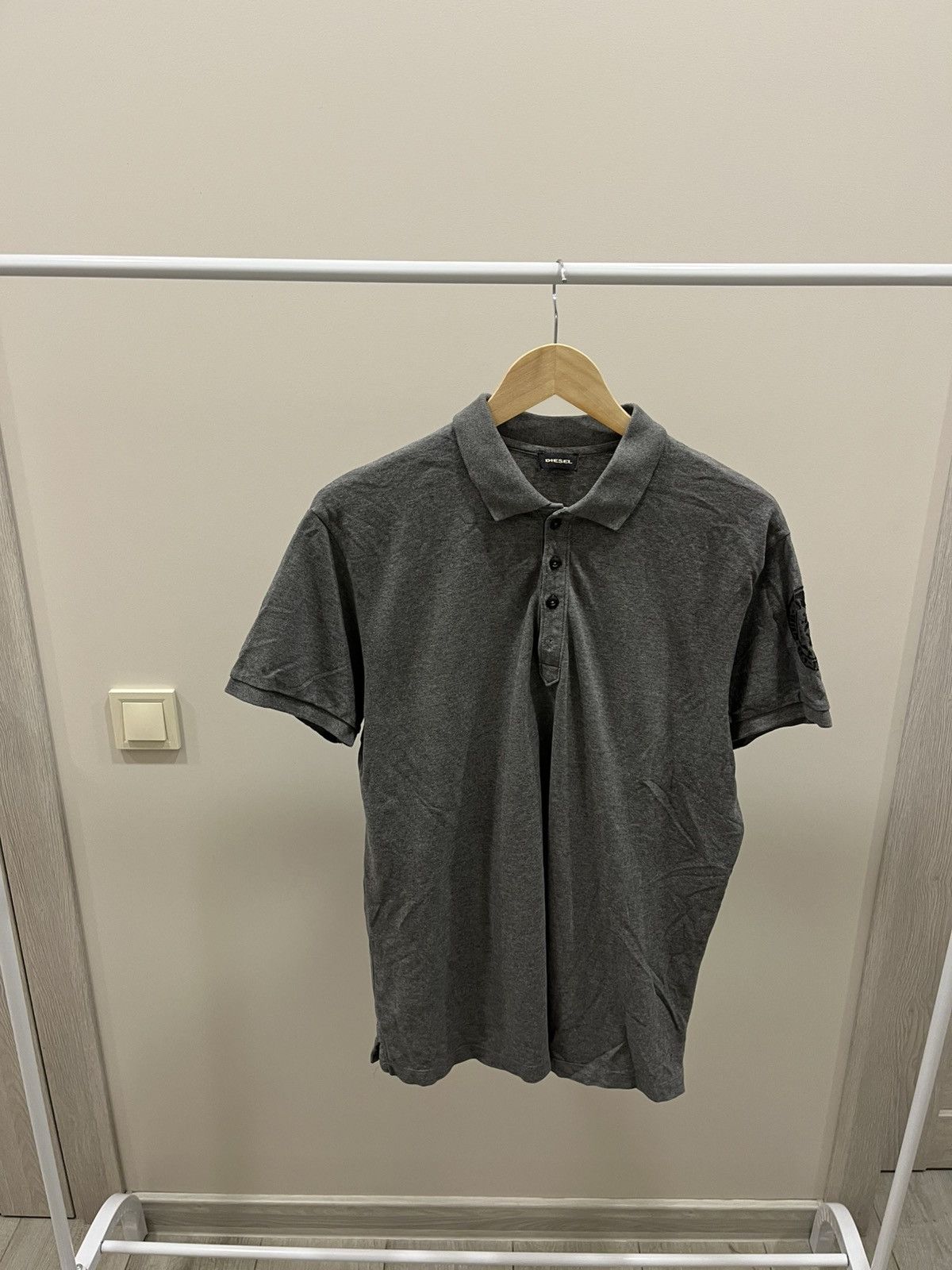 Diesel Vintage Diesel Polo Post Lux T-Shirt y2k cyber opium Size US XL / EU 56 / 4 - 3 Thumbnail