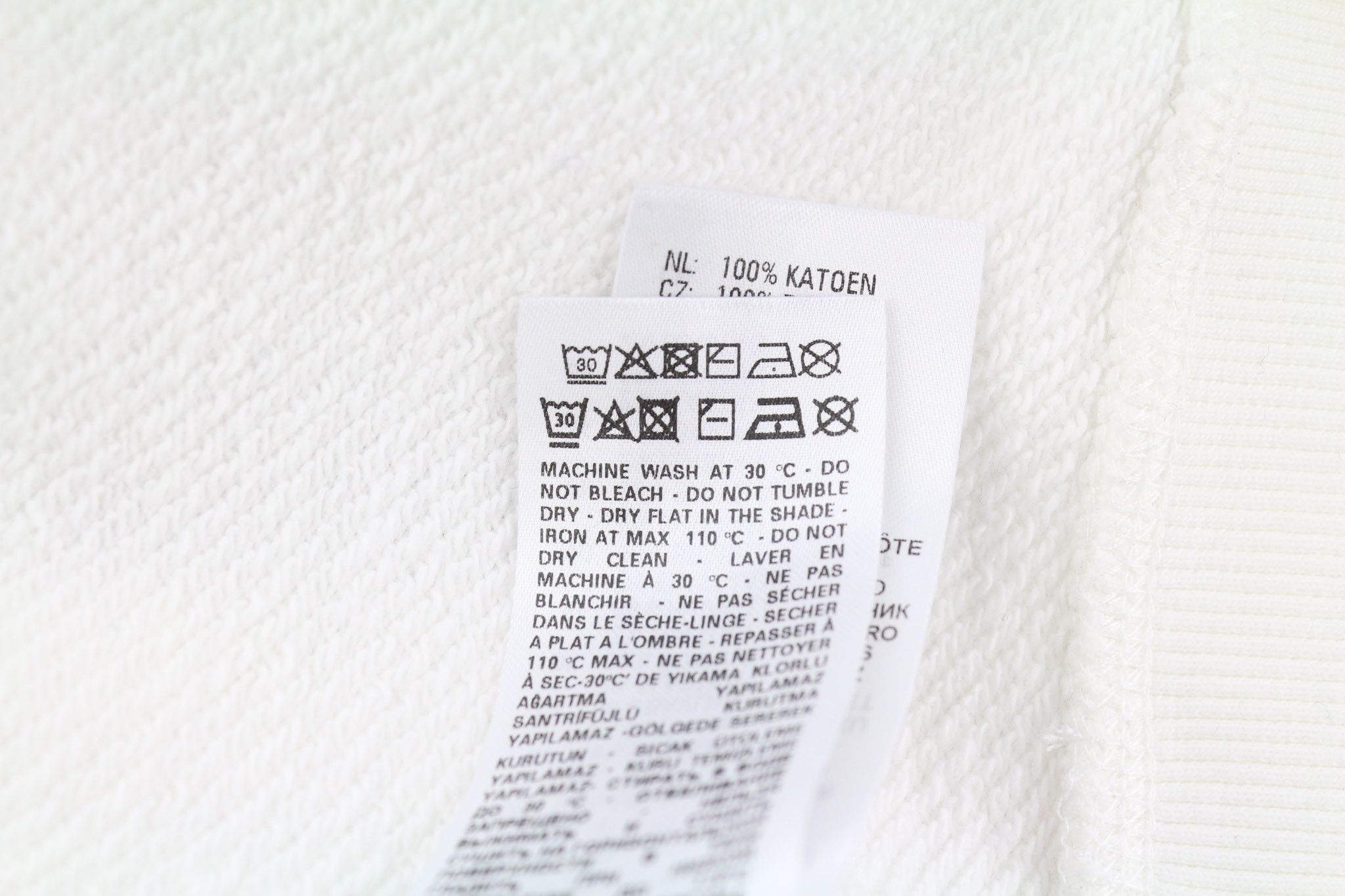 Diesel D4D-21 Men Hoodie L White Cotton Pullover Kangaroo 40101 Size US L / EU 52-54 / 3 - 10 Thumbnail