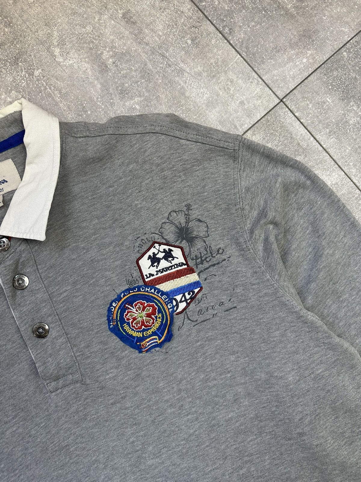 Vintage La Martina Luxury Rugby Long Sleeve Size US XL / EU 56 / 4 - 10 Thumbnail