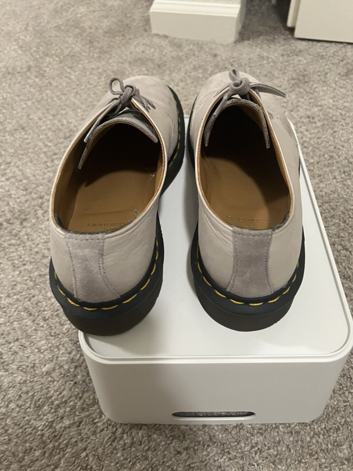 Dr. Martens 1461 Pewter Gray Dr Martens Made in England Size US 10 / EU 43 - 3 Thumbnail