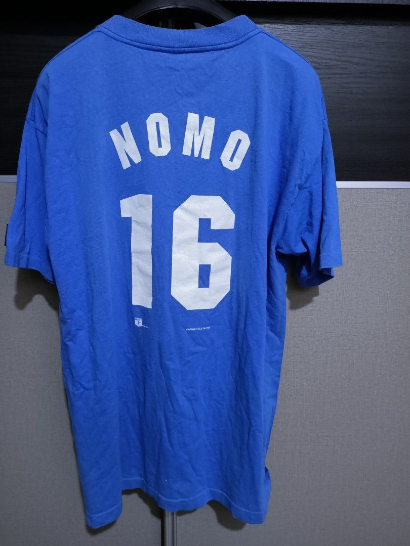 MLB × Starter Vintage mlb x dodgers x nomo x starter shirt Size US L / EU 52-54 / 3 - 4 Thumbnail