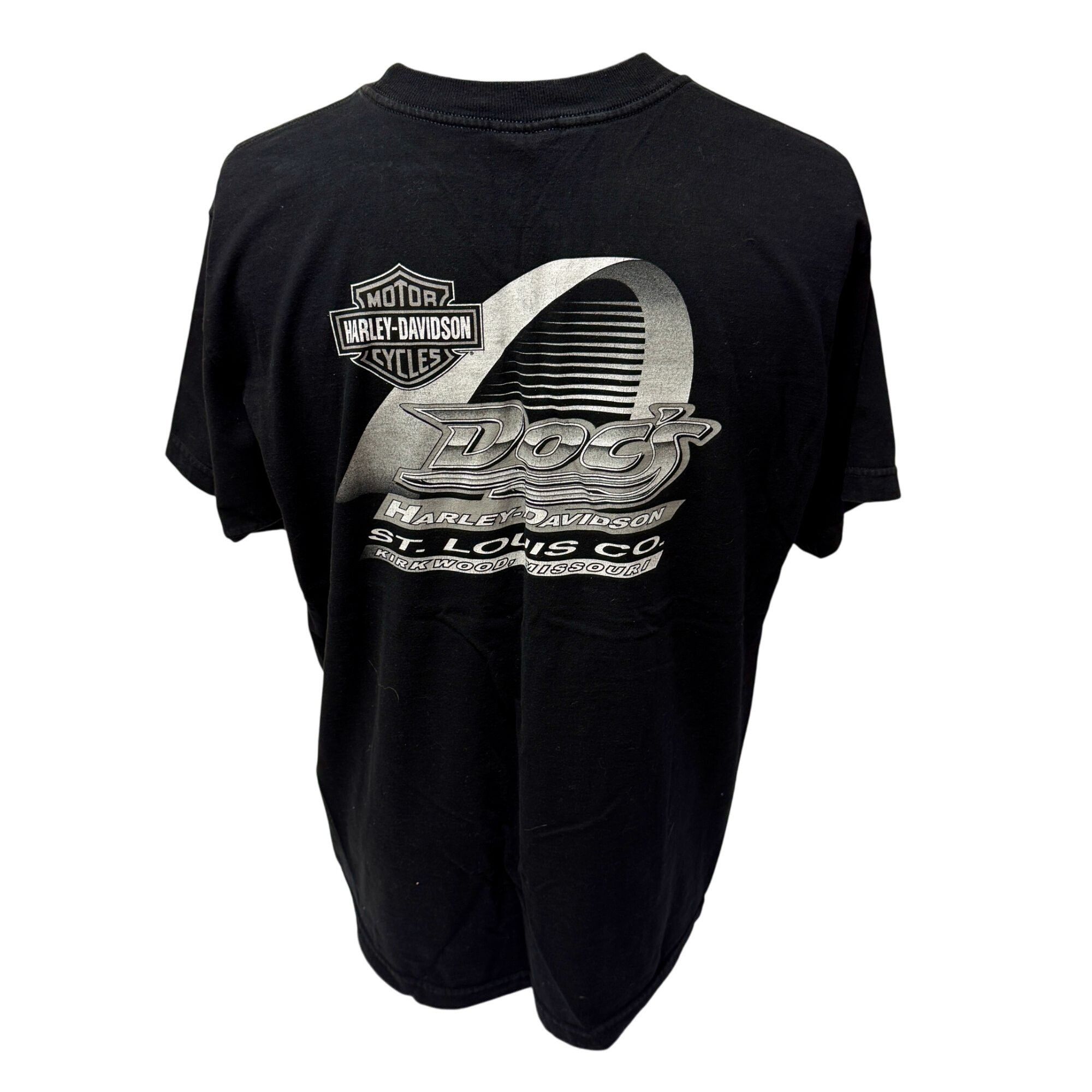 Harley Davidson DOCS Harley Davidson St Louis Co Motorcycle Biker T Shirt XL Size US XL / EU 56 / 4 - 3 Thumbnail