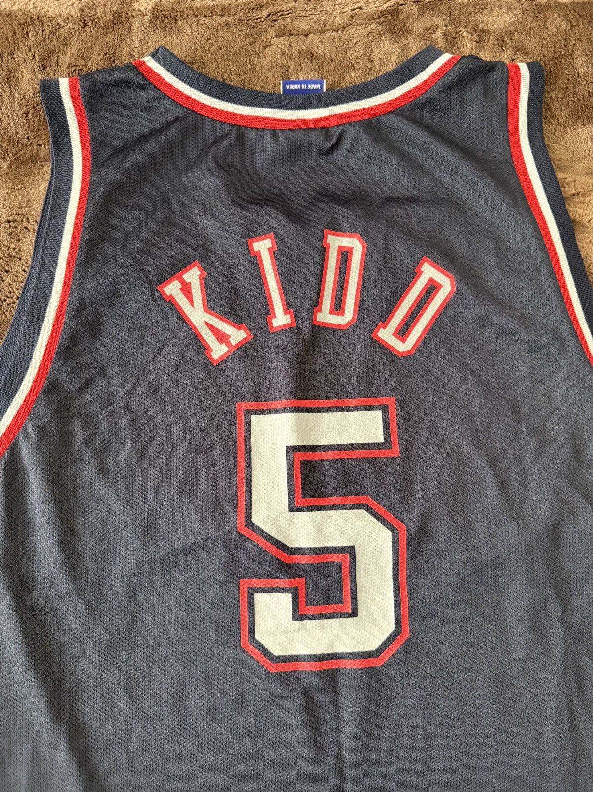 Champion New Jersey Nets Away Throwback Jerseys Size US XL / EU 56 / 4 - 6 Thumbnail