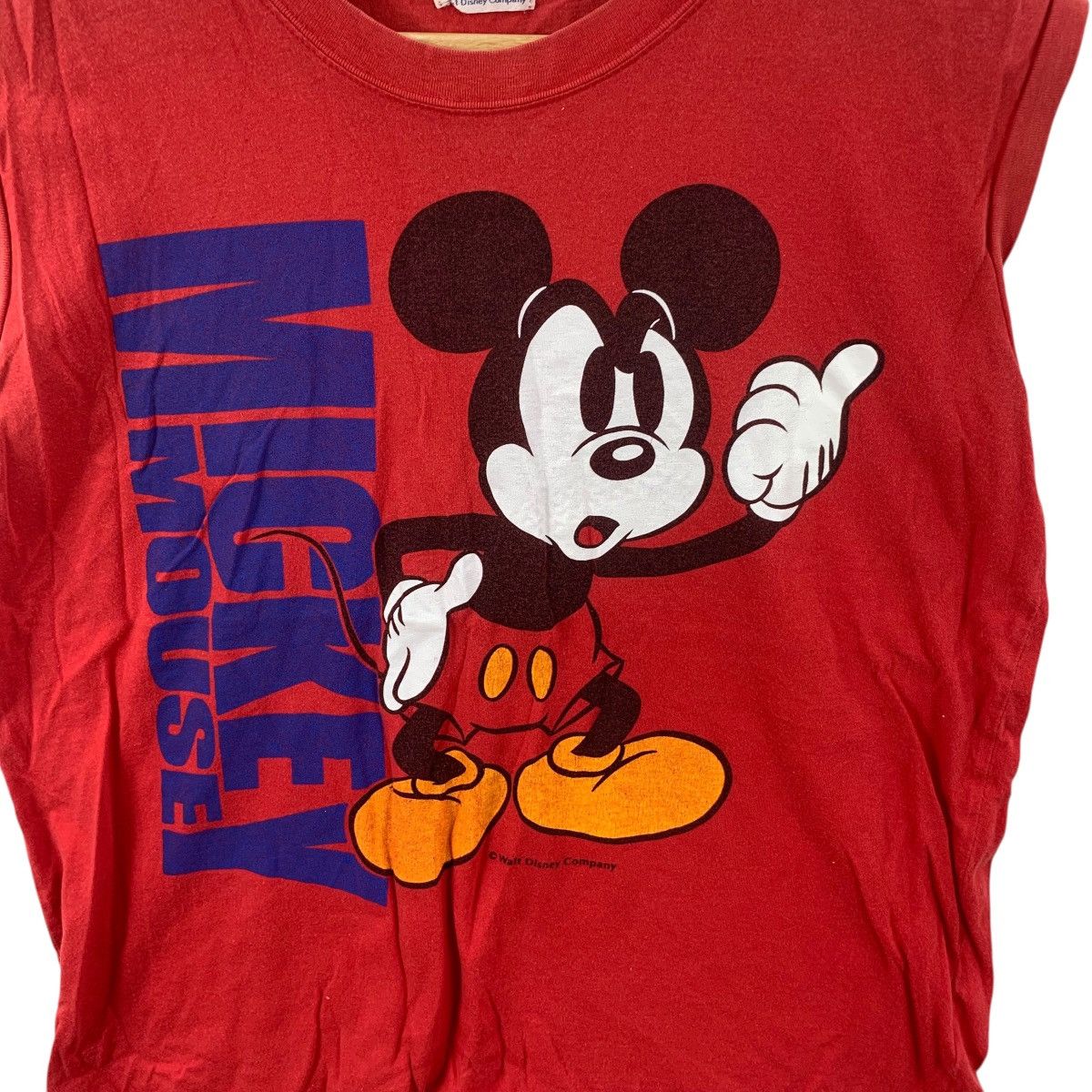 Mickey Mouse Vintage 80’ MICKEY MOUSE DISNEY Resort Disneyland Tank Top Size M / US 6-8 / IT 42-44 - 6 Thumbnail