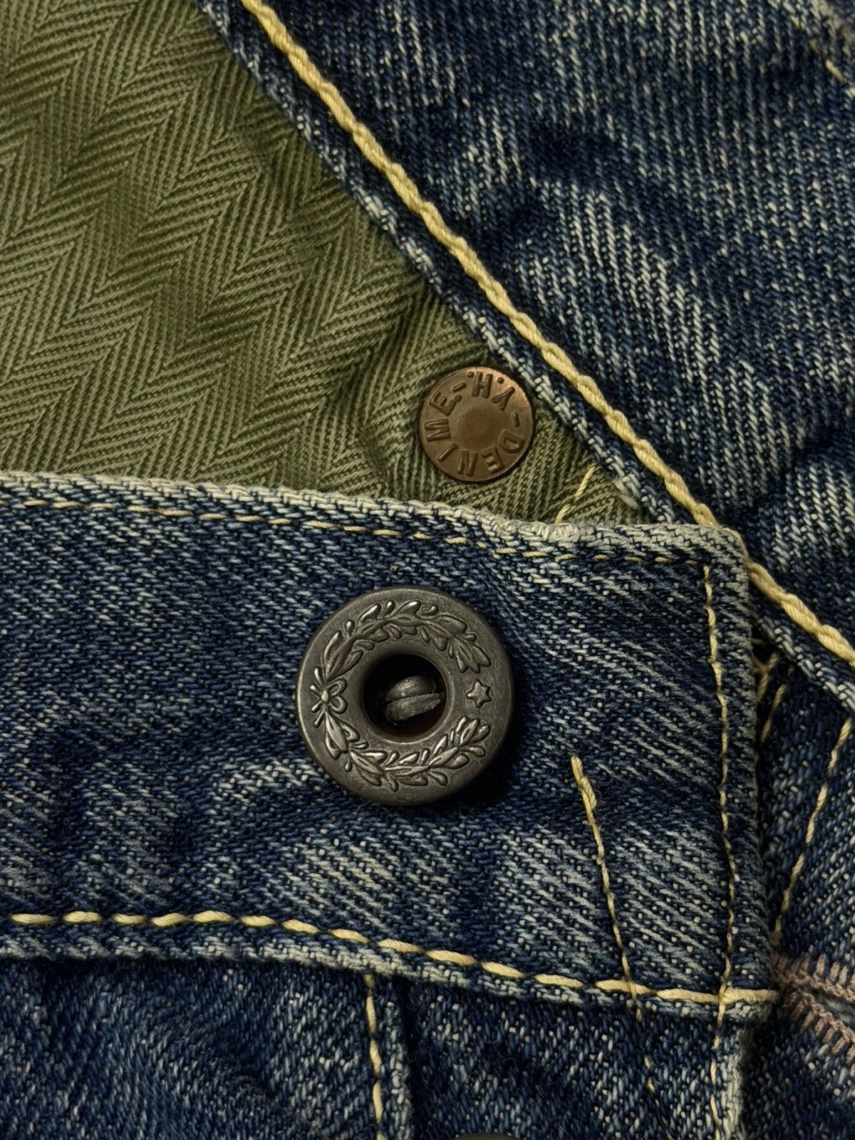 Denime Vintage 00s DENIME Lot 578 Japanese Selvedge Denim Jeans W30 Size US 30 / EU 46 - 12 Thumbnail