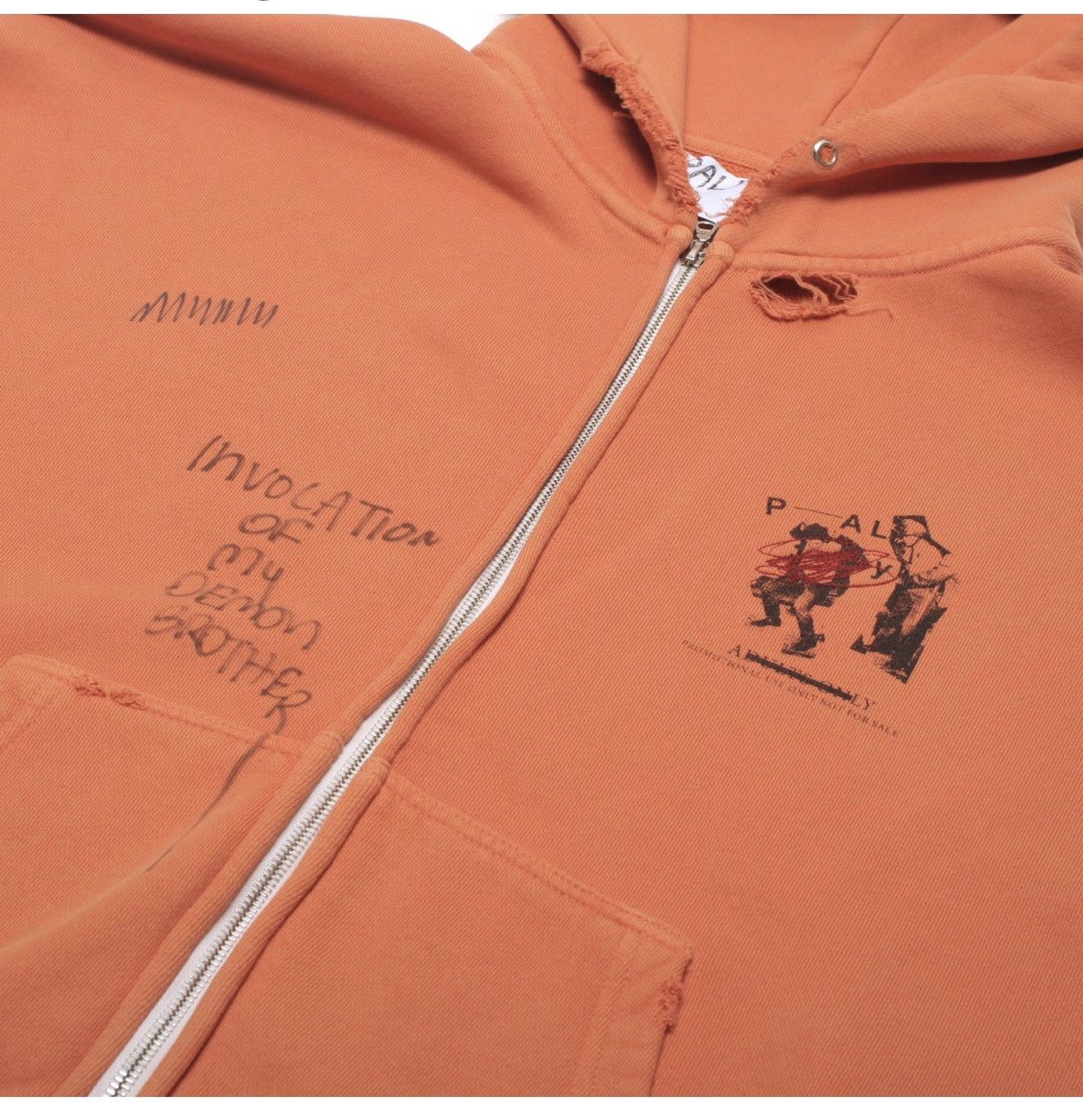Paly Hollywood Paly Hollywood x Rolling Stones No Expectations Zip-Up Hood Size US S / EU 44-46 / 1 - 2 Thumbnail