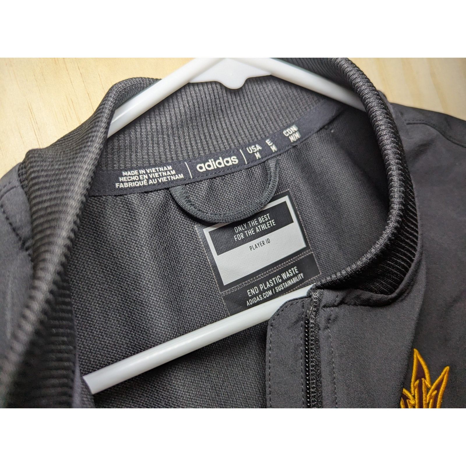 Adidas Adidas Men's Medium ASU Sun Devils Sideline Player Issued Size US M / EU 48-50 / 2 - 4 Thumbnail