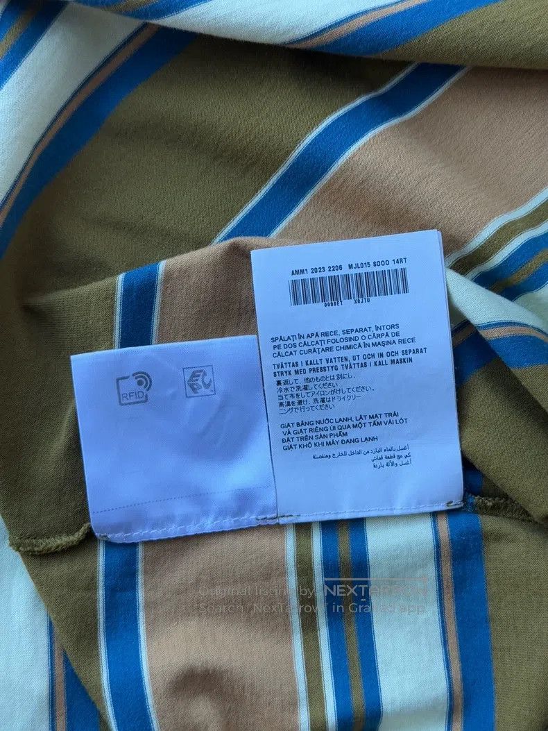 Miu Miu Miu Miu Size XS Striped PoLo shirt Size XS / US 0-2 / IT 36-38 - 7 Thumbnail