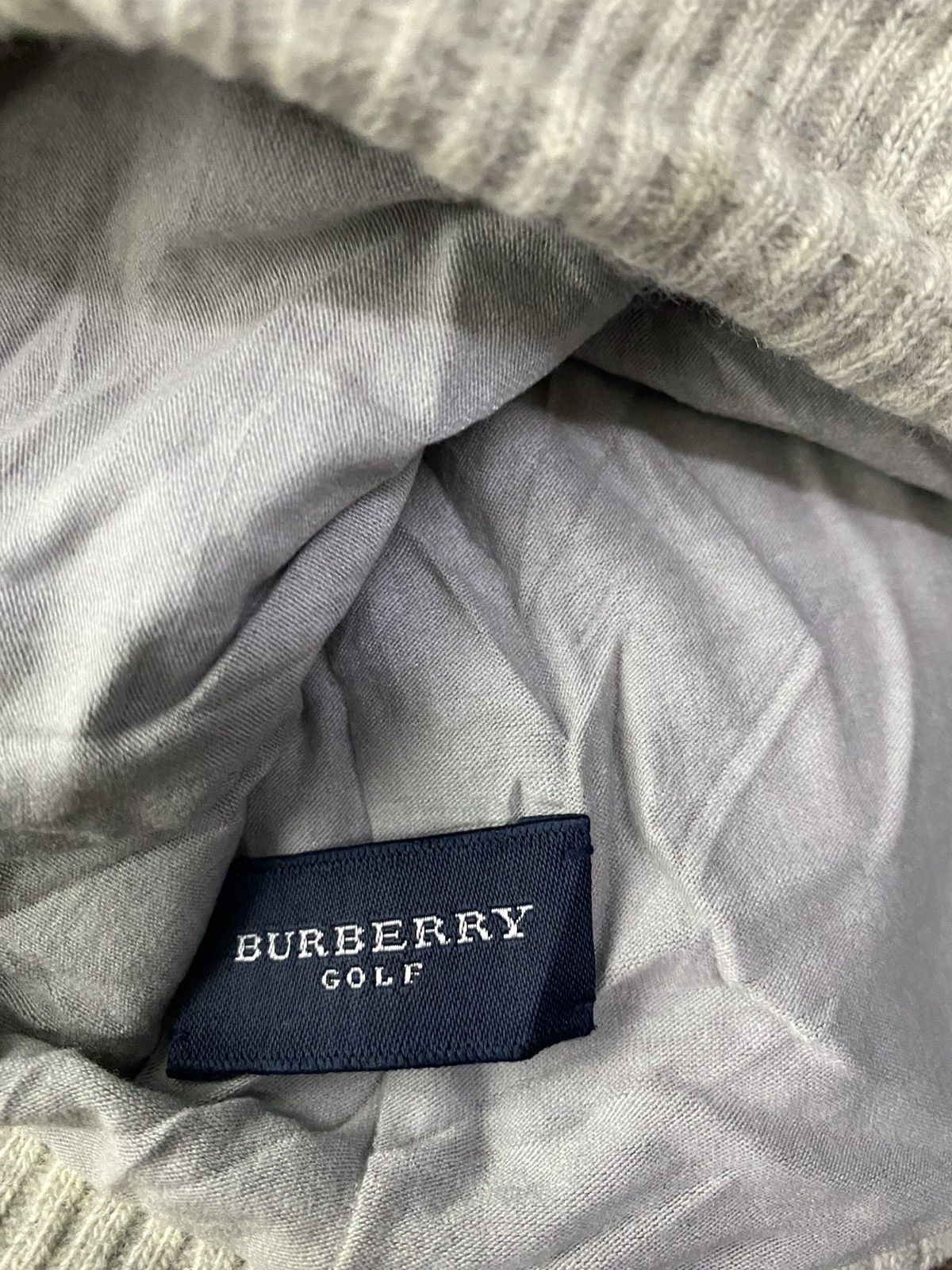Burberry Burberry Golf Small Logo Embroidery Beanie Hat Size ONE SIZE - 5 Thumbnail
