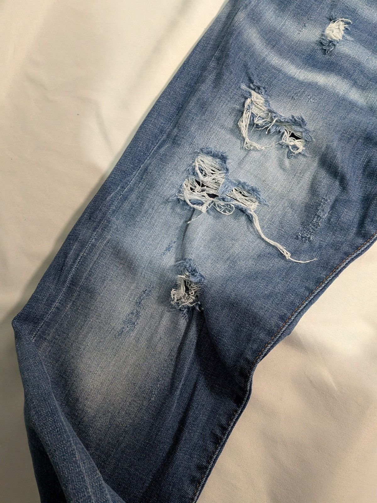 Dsquared2 Dsquared2 Slim Distressed Jeans Fits W32 L32 Denim Size US 32 / EU 48 - 9 Thumbnail