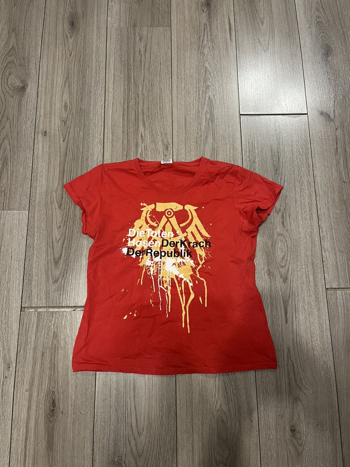 Fruit Of The Loom × Vintage Die Toten Hisen Fan T-Shirt Size XL / US 12-14 / IT 48-50 - 1 Thumbnail