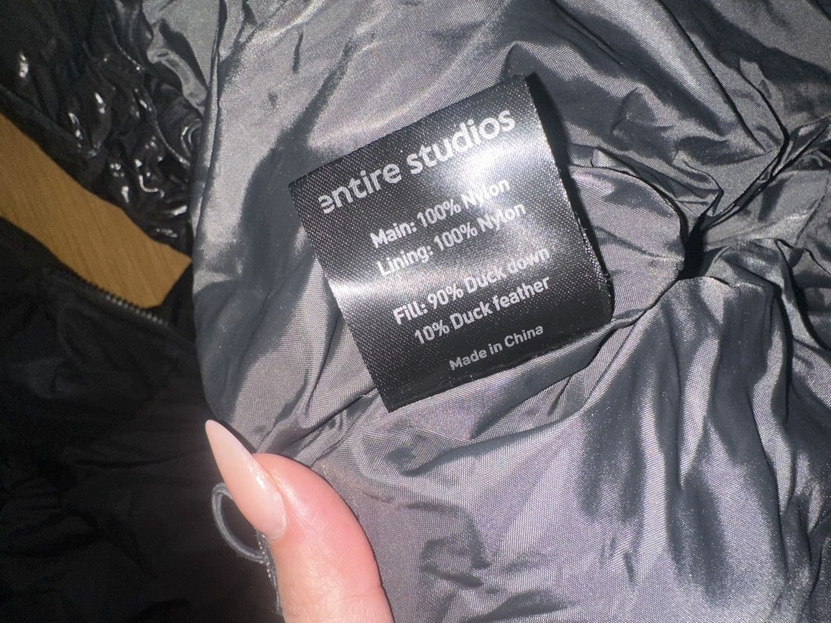 Entire Studios Entire Studios Grey Down Puffer Jacket Size M / US 6-8 / IT 42-44 - 4 Thumbnail