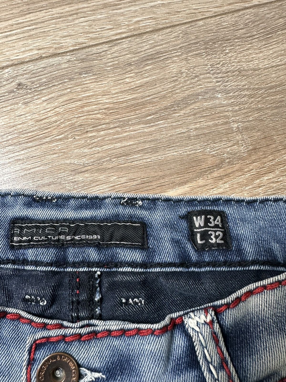 True Religion × Vintage Crazy Vintage Y2K True Religion Style Flair Jeans Size US 34 / EU 50 - 9 Thumbnail