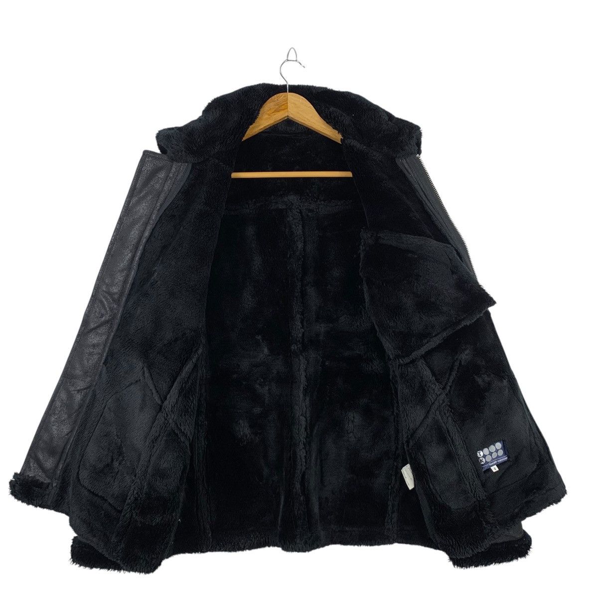 Genuine Leather × Japanese Brand × Takeo Kikuchi TAKEO KIKUCHI Japanese Brand Casualwear B-3 Leather Jacket Size US L / EU 52-54 / 3 - 3 Thumbnail