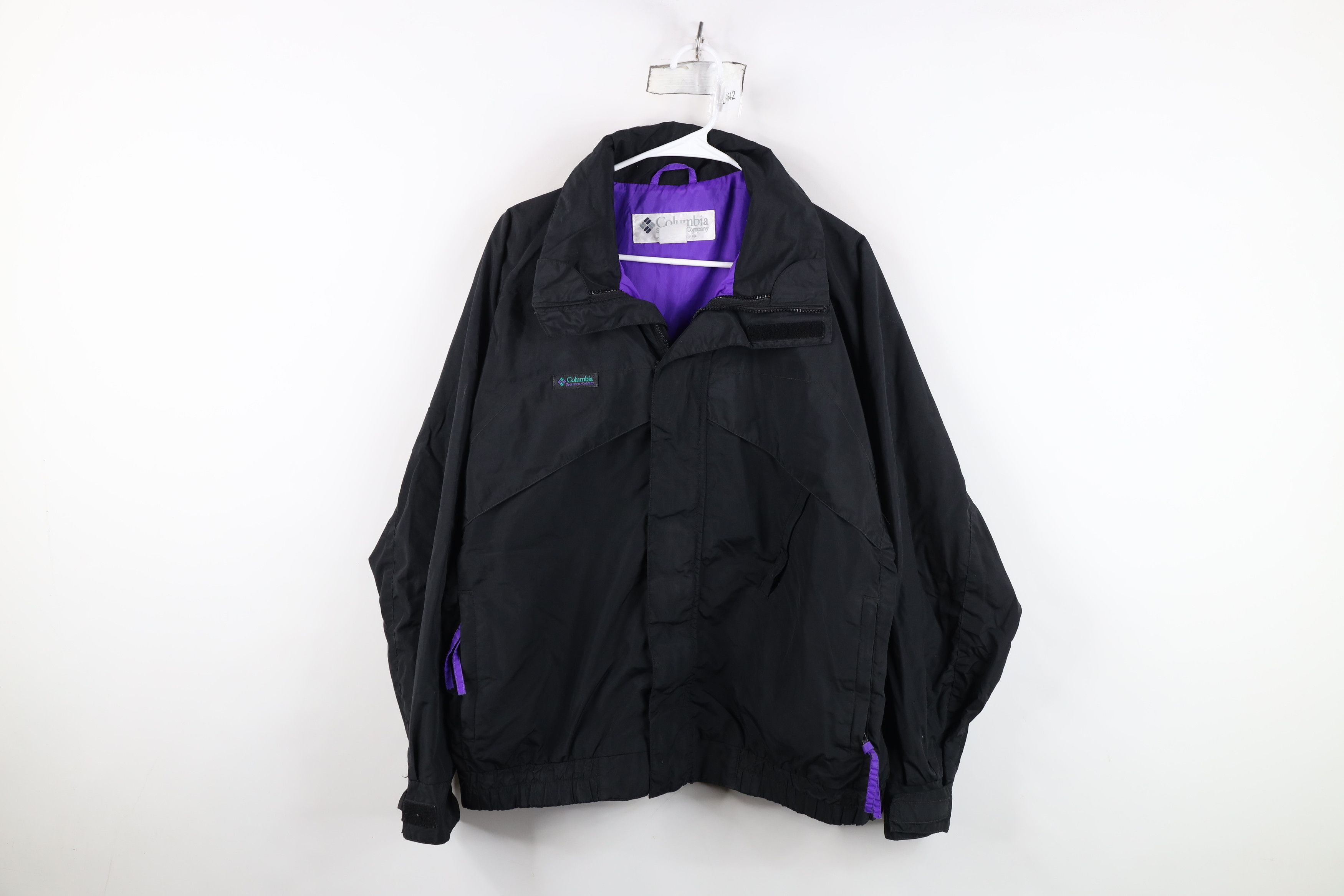 Columbia Vintage 90s Columbia Whirlibird Windbreaker Jacket Nylon Size US XL / EU 56 / 4 - 1 Thumbnail