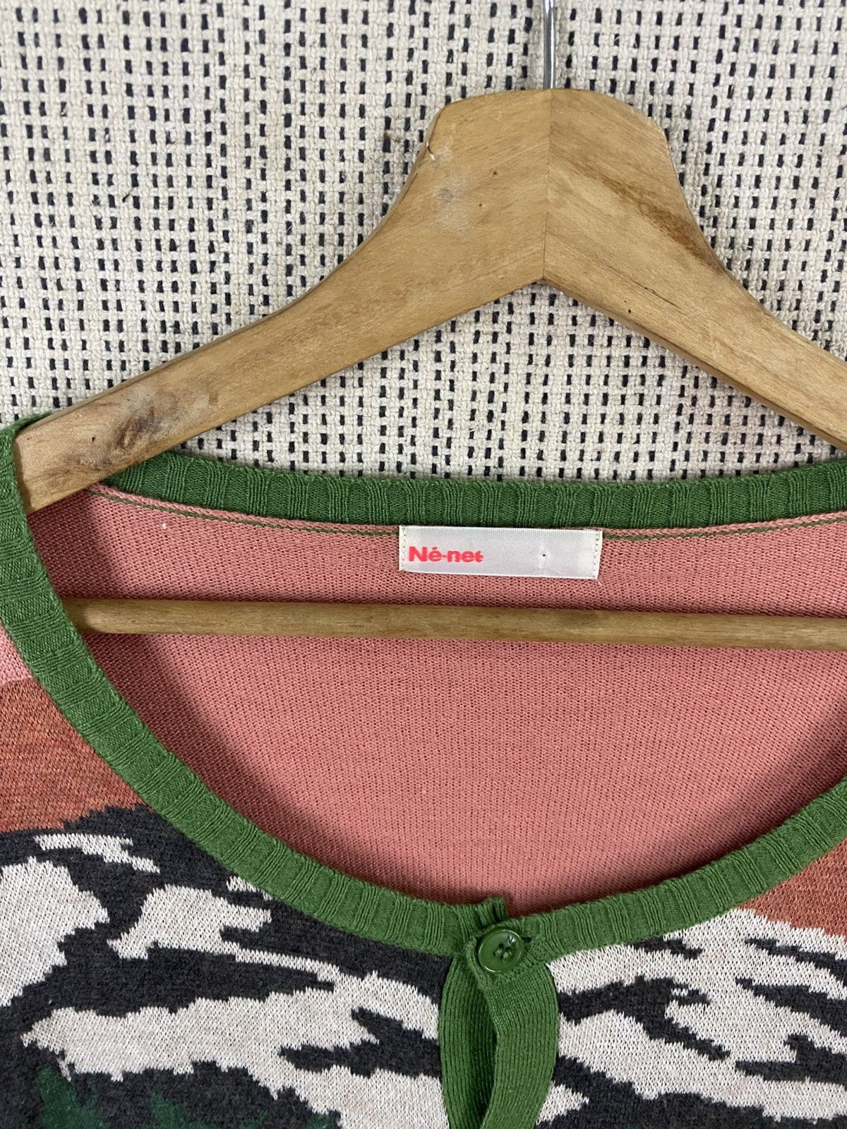 Ne-Net Ne-net by Issey Miyake Knit Cardigan -Japanese Designer Wear Size XXL / US 16-18 / IT 52-54 - 6 Thumbnail
