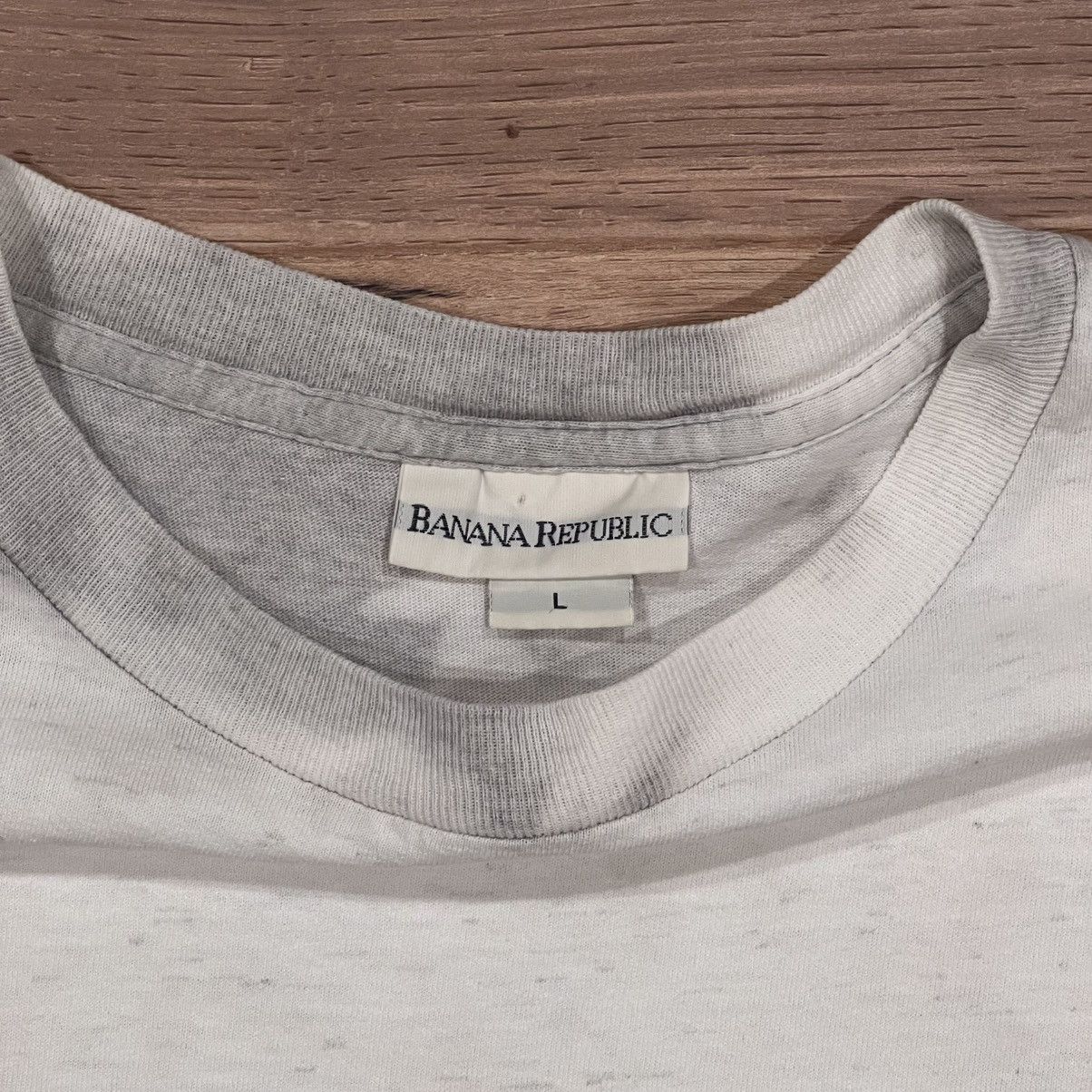 Banana Republic Vintage Banana Republic Large Gray Tie Dye T Shirt Size US L / EU 52-54 / 3 - 3 Thumbnail