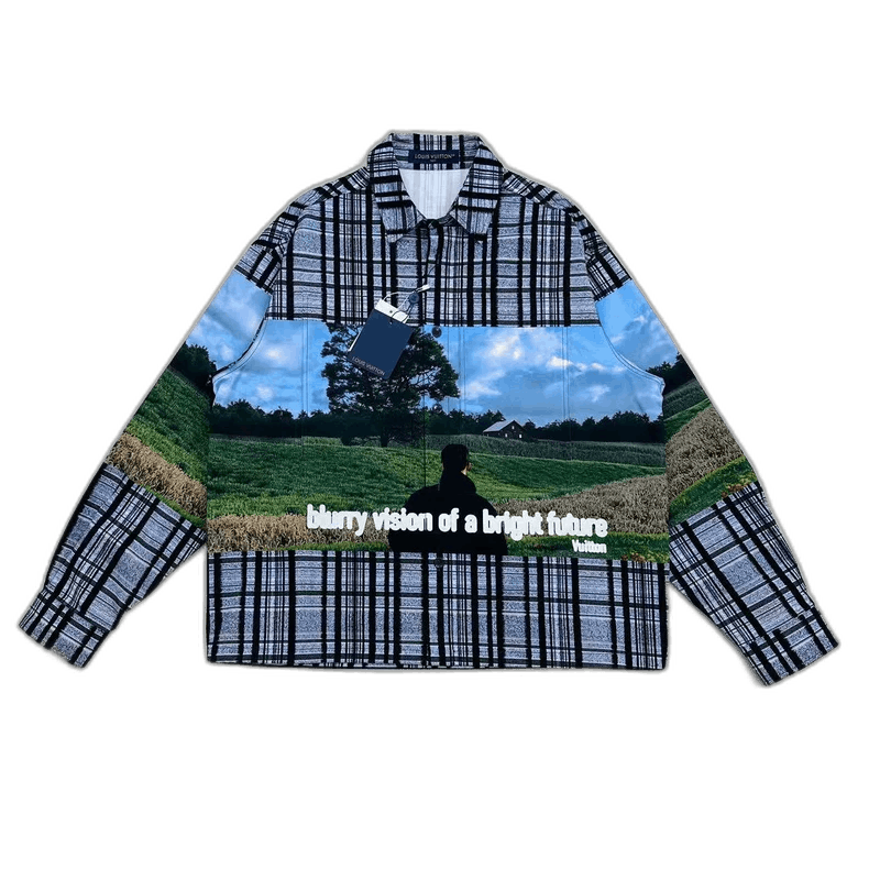 Louis Vuitton Louis Vuitton Blurry Vision Shirt Jacket M Size Size US M / EU 48-50 / 2 - 1 Thumbnail