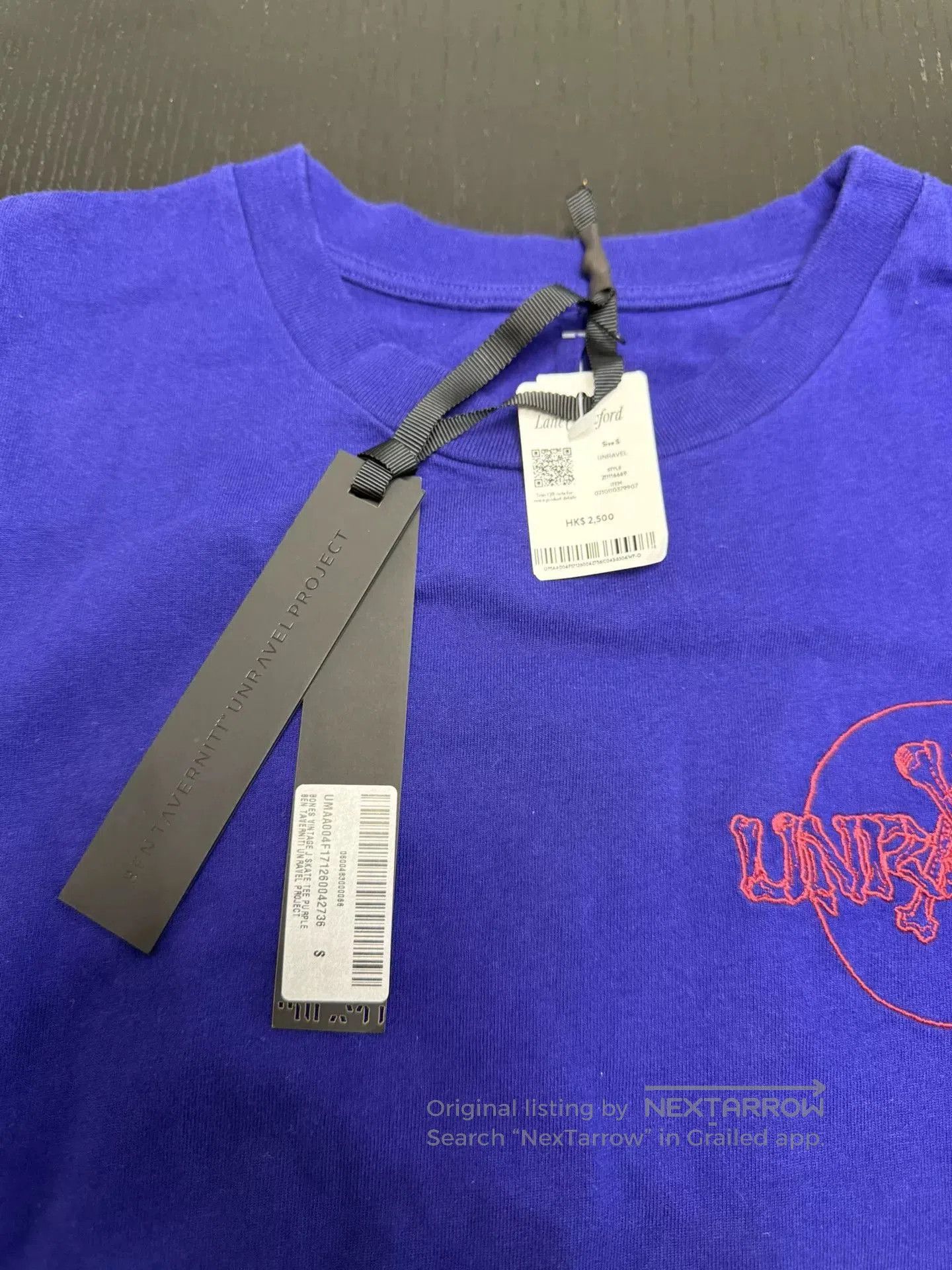 Ben Taverniti Unravel Project UNRAVEL PROJECT Short Sleeve T. Size US S / EU 44-46 / 1 - 3 Thumbnail