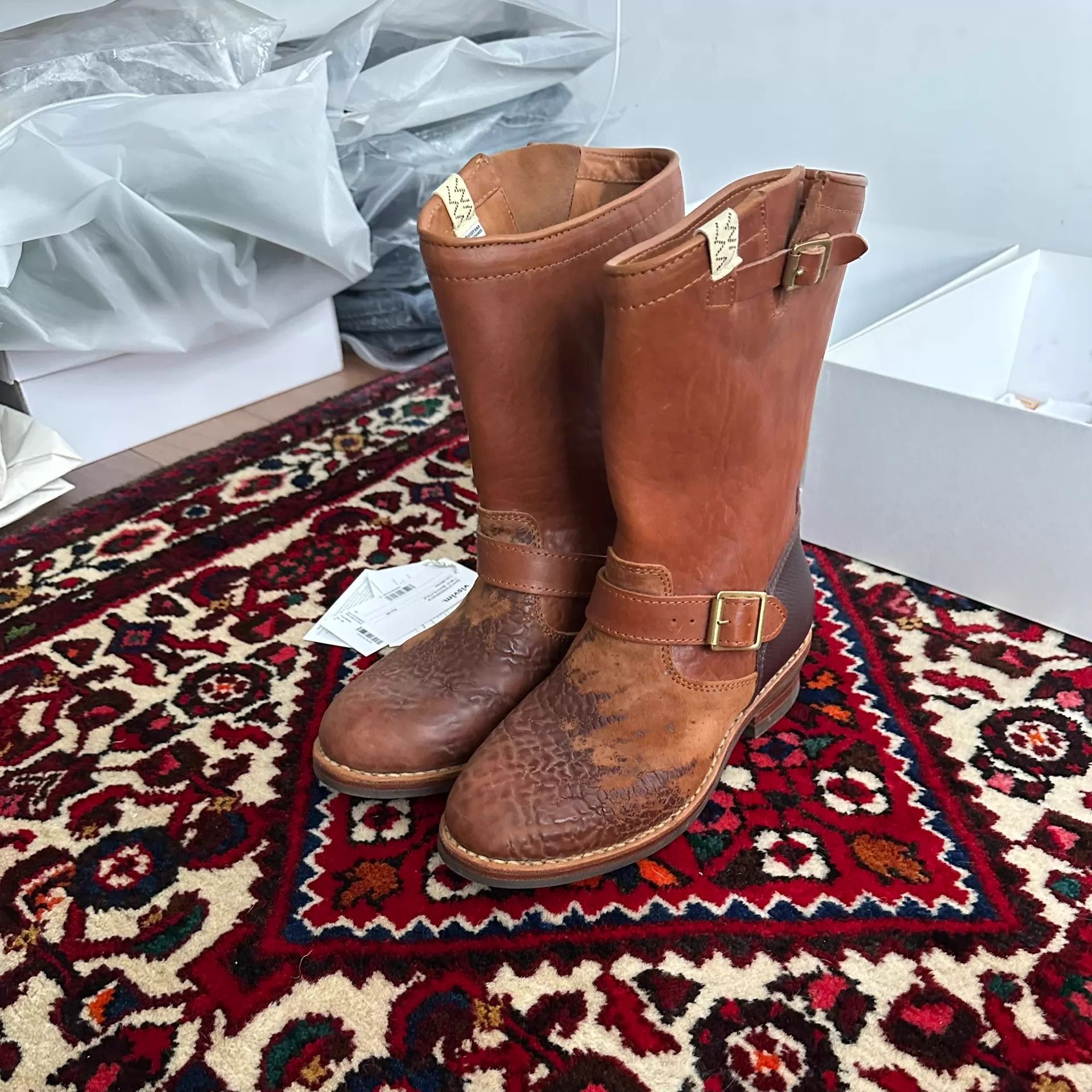 Visvim VISVIM 23AW T.W.O. Engineer Boots 8 New Worn Once Size US 8 / EU 41 - 2 Thumbnail