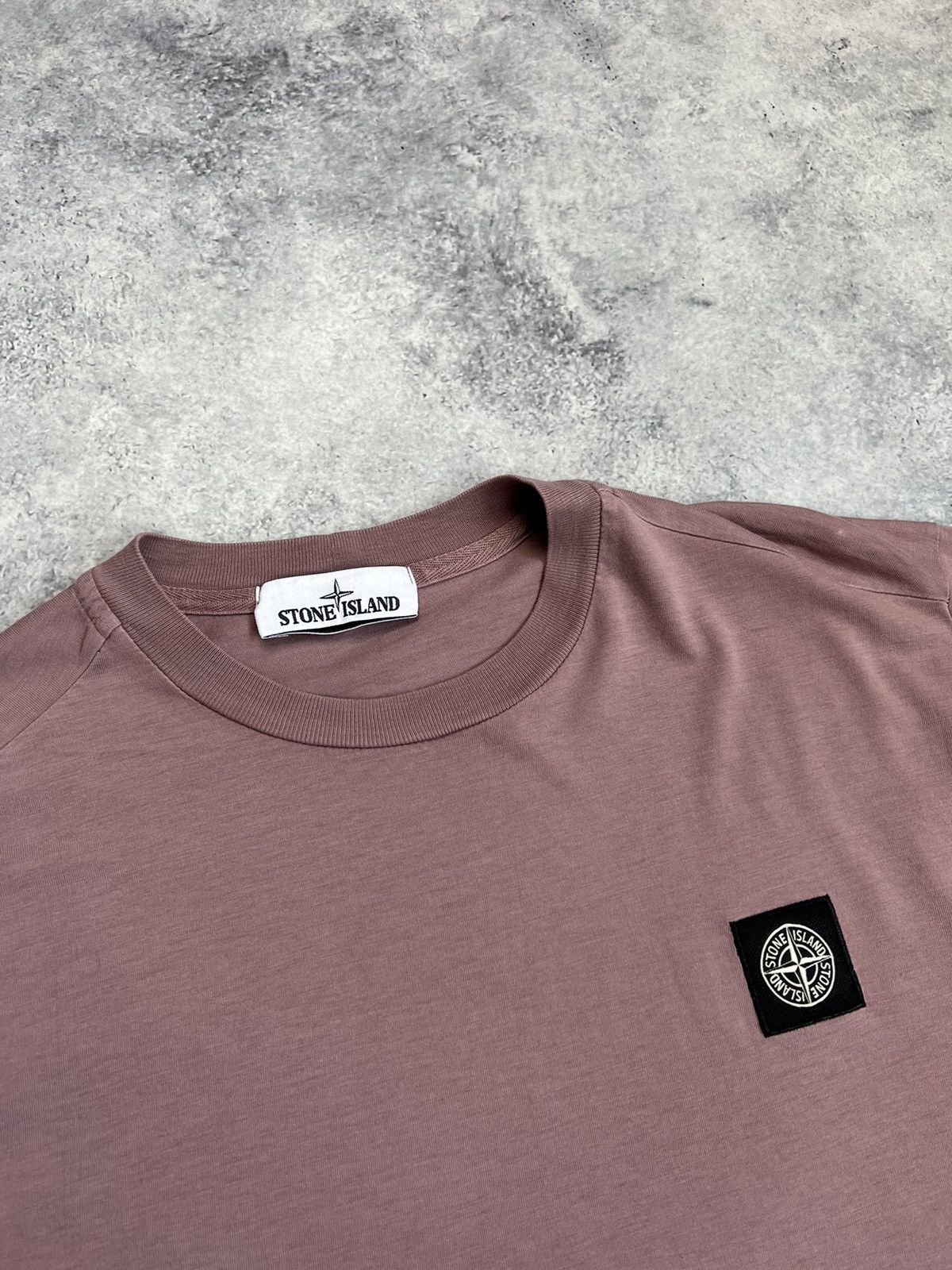 Stone Island Stone island AW18 dark pink tee Size US S / EU 44-46 / 1 - 2 Thumbnail