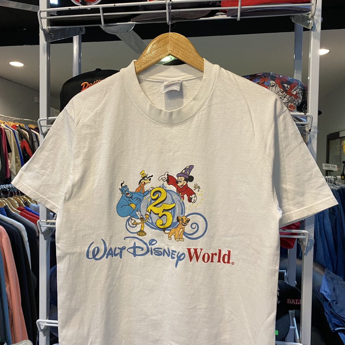Disney Vintage 1996 Walt Disney World 25th Anniversary Tee Shirt Size US M / EU 48-50 / 2 - 3 Thumbnail