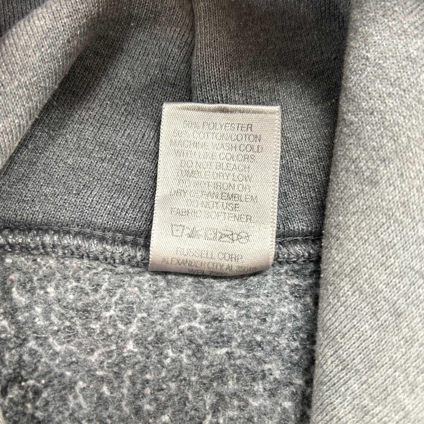 Russell Athletic VINTAGE Russell Hoodie Mens M Grey Pullover Eisenhower Track Field Sun Faded Size US M / EU 48-50 / 2 - 5 Thumbnail