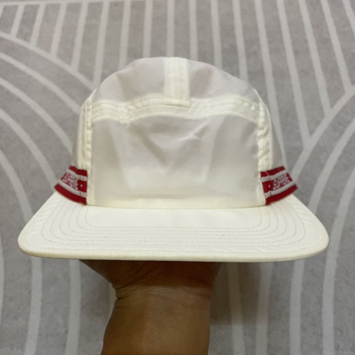 Supreme FW18 Supreme Tonal Tape Camp Cap Size ONE SIZE - 4 Thumbnail