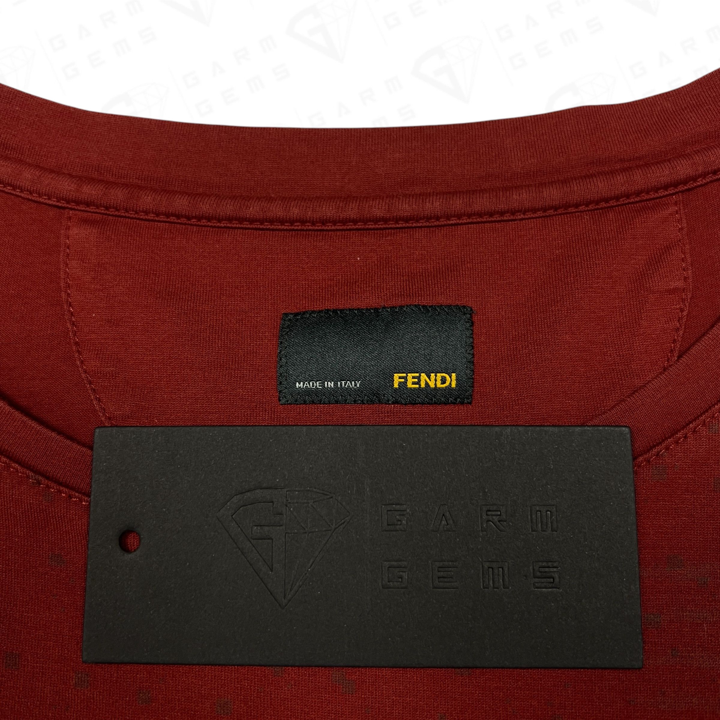 Fendi Fendi Logo T-Shirt Size US L / EU 52-54 / 3 - 5 Thumbnail