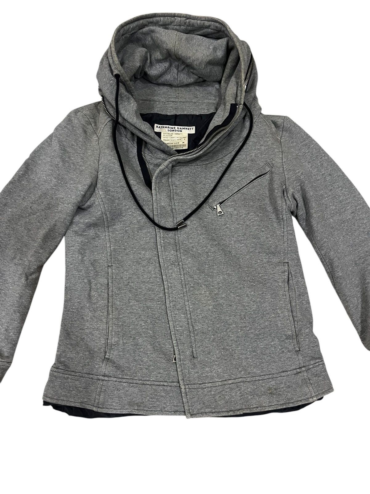 Katharine Hamnett London KATHARINE HAMNET LONDON BLOUSON JAKET HOODIES ZIPPER Size M / US 6-8 / IT 42-44 - 2 Thumbnail