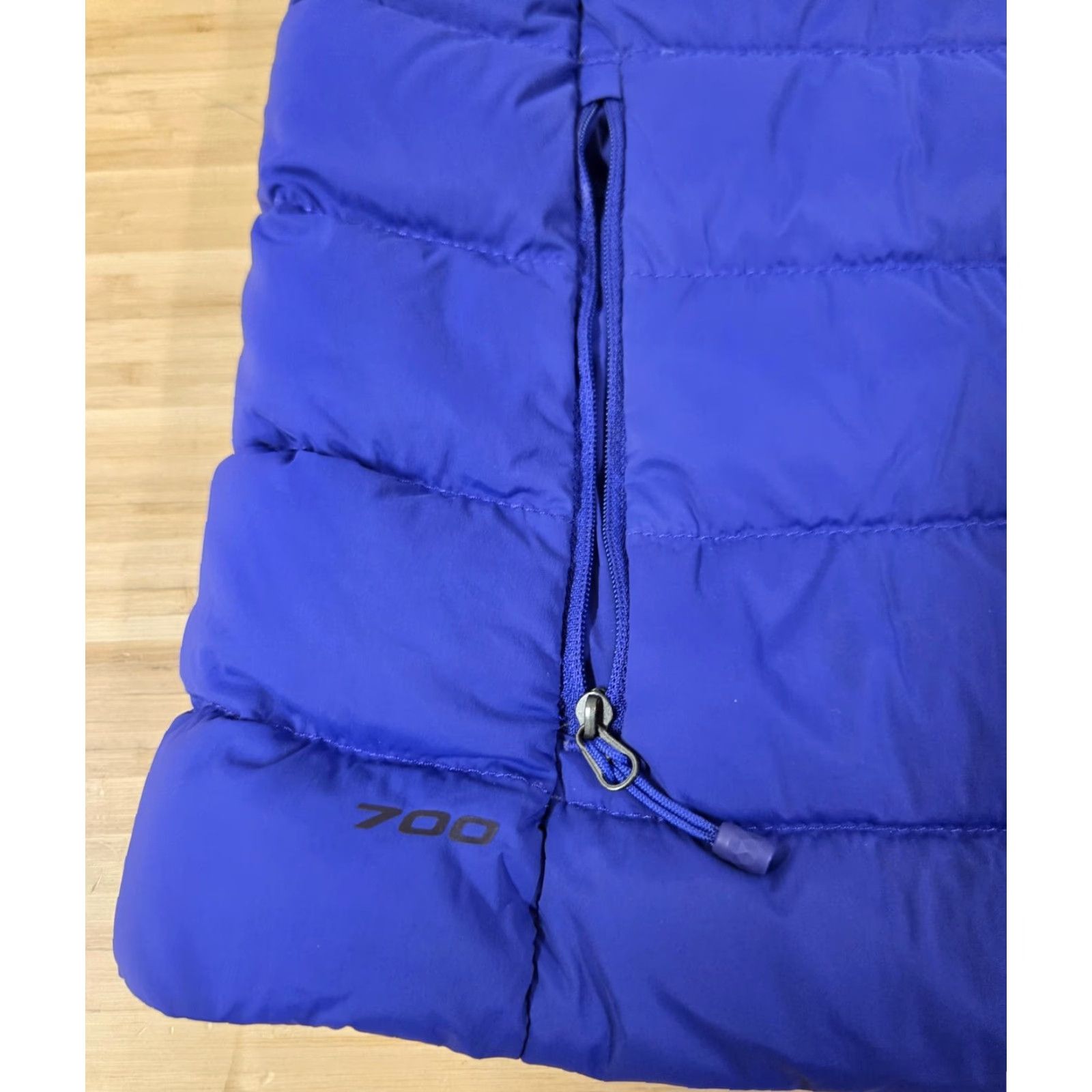 The North Face VINTAGE? No — The North Face Vest Womens M Blue 700 Down Puffer Full Zip Pockets Size M / US 6-8 / IT 42-44 - 2 Thumbnail