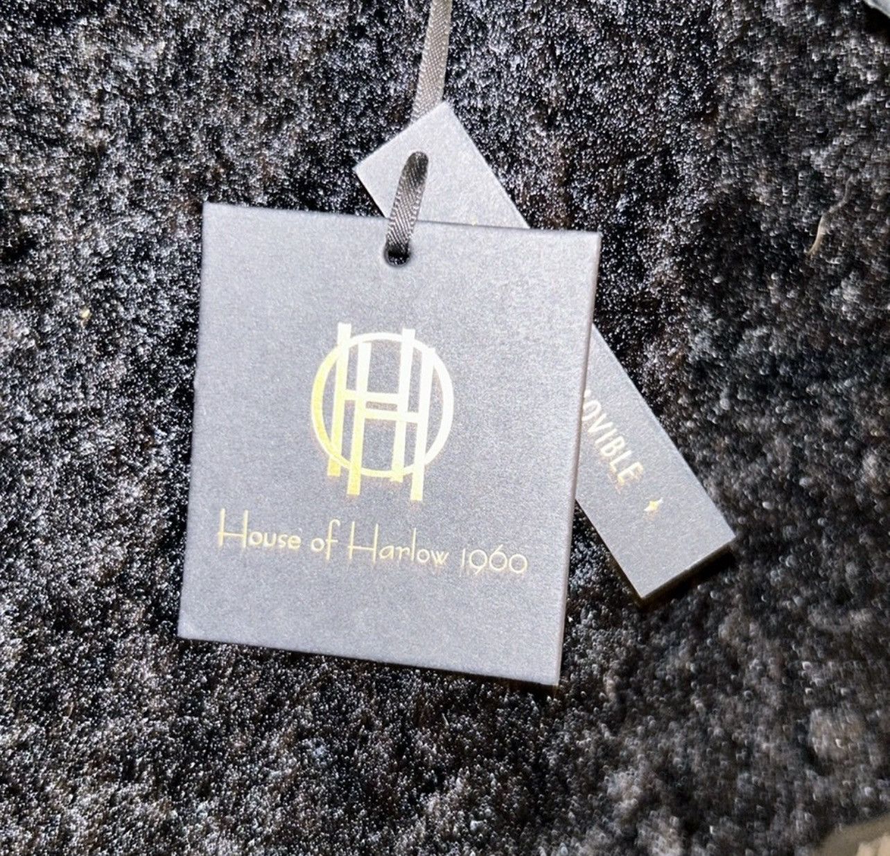 House of Harlow NEW House of Harlow 1960 RARE Black Sherpa Crossbody Tote Size ONE SIZE - 5 Thumbnail