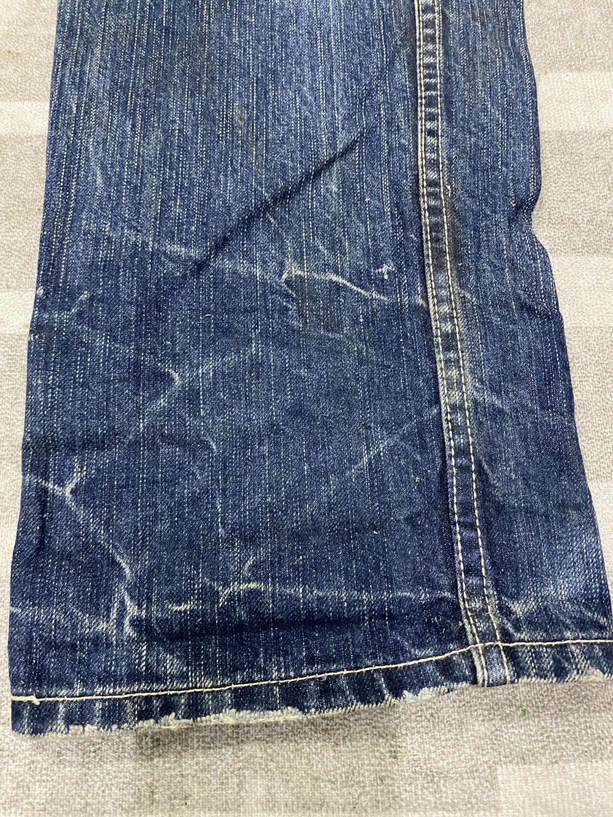 Japanese Brand × Johnbull Rare Vintage John Bull Military Cut Single Side Pocket Denim Size US 34 / EU 50 - 8 Thumbnail