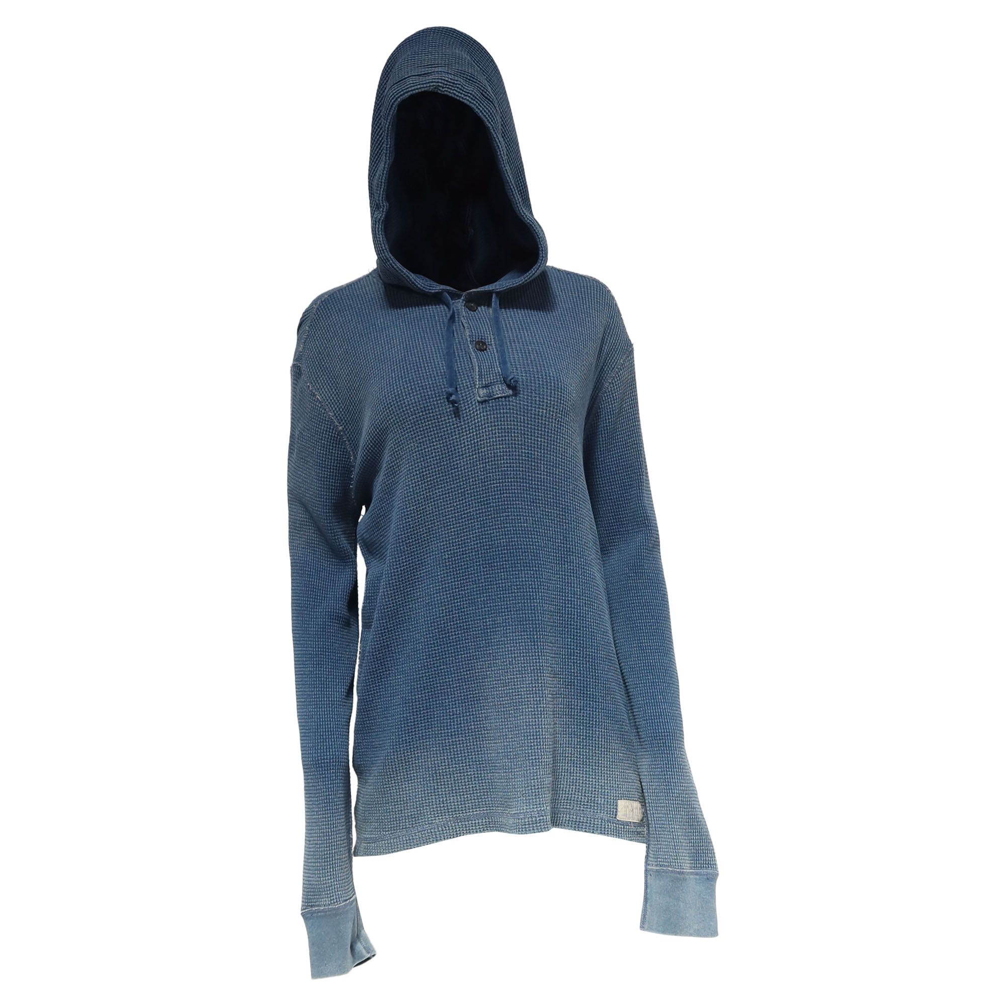 Polo Ralph Lauren Polo Ralph Lauren Dyed Hoodie in Light Blue Cotton Size US L / EU 52-54 / 3 - 1 Thumbnail