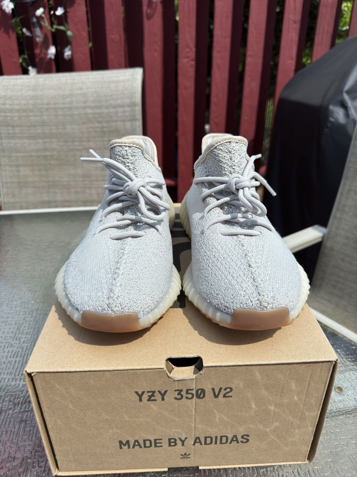 image of Used Yeezy Adidas Boost 350 V2 Sesame - Size 9 Us Shoes, Men's