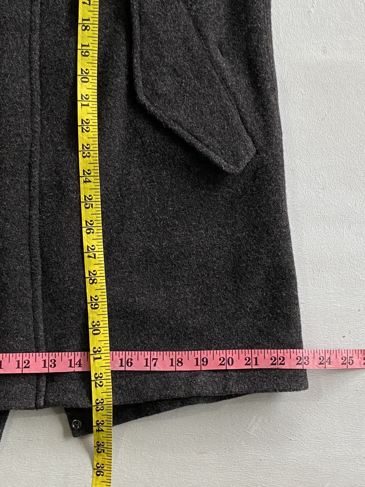 If Six Was Nine × Le Grande Bleu (L.G.B.) × Zucca Zucca Wool Trench Jacket Size US L / EU 52-54 / 3 - 22 Thumbnail