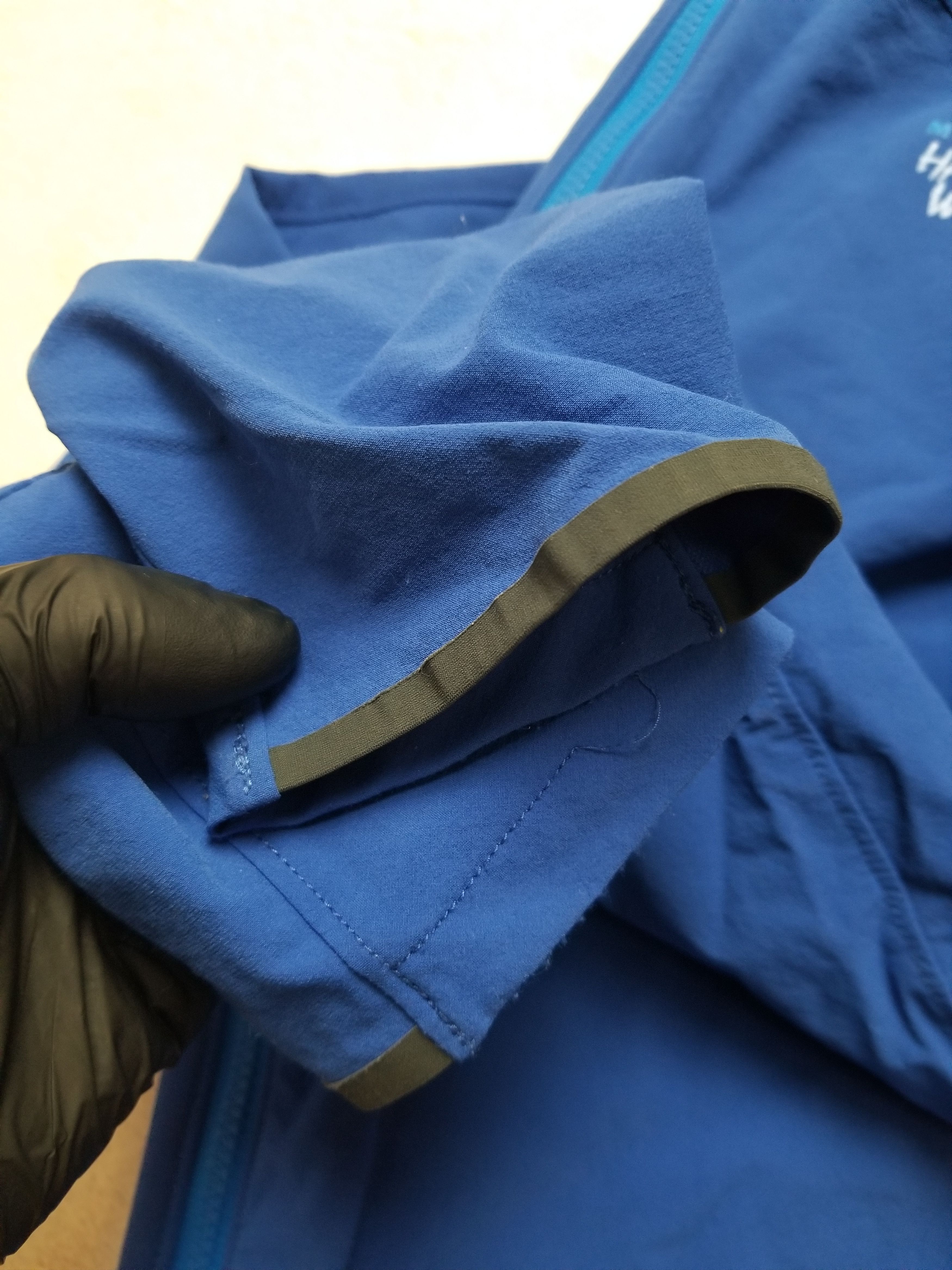 Mountain Equipment Company Mountain Hardwear Lightweight Blue Softshell Packable Jacket Size US L / EU 52-54 / 3 - 14 Thumbnail