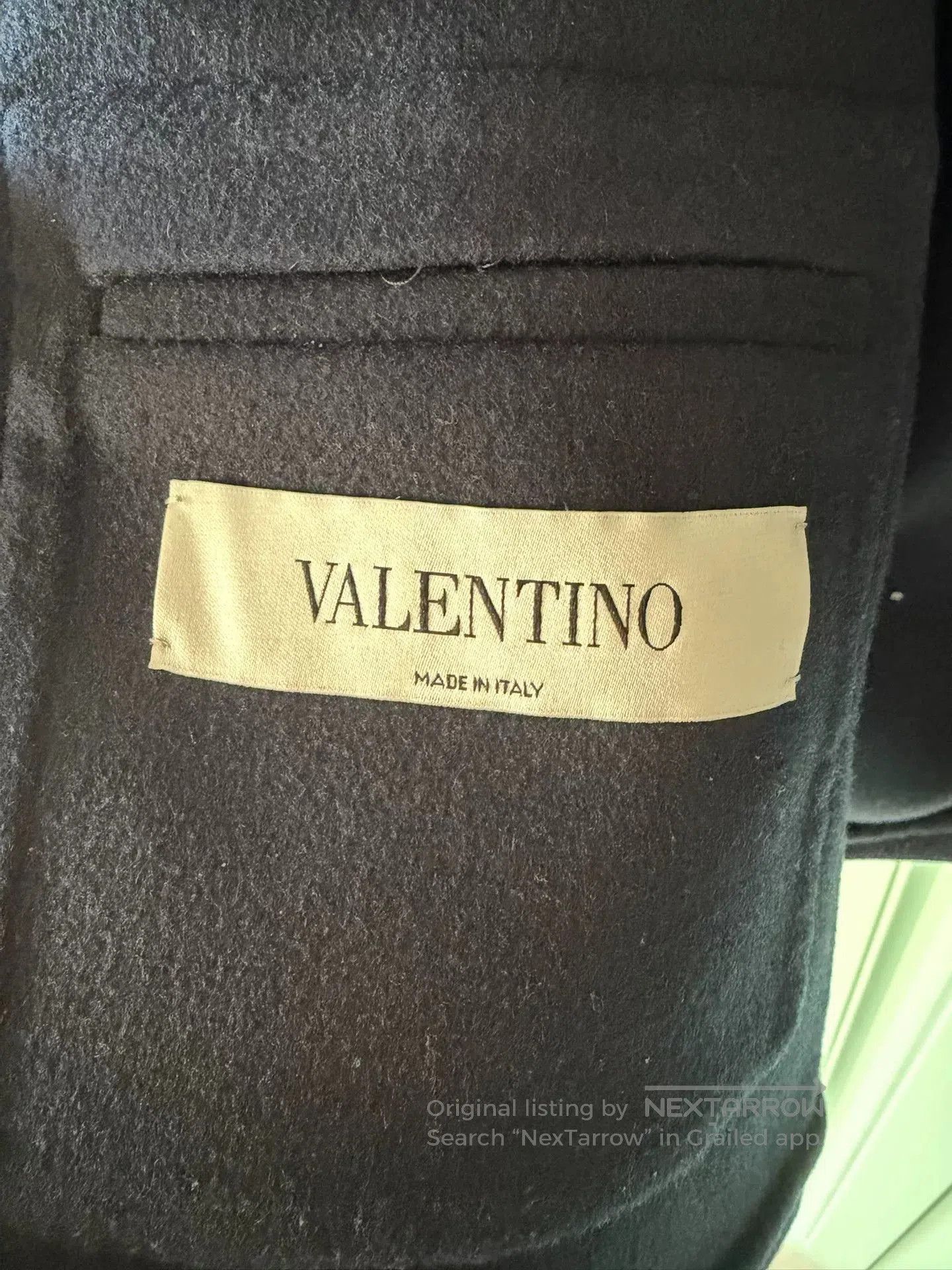 Valentino Valentino Hooded Wool Jacket. Size US M / EU 48-50 / 2 - 3 Thumbnail